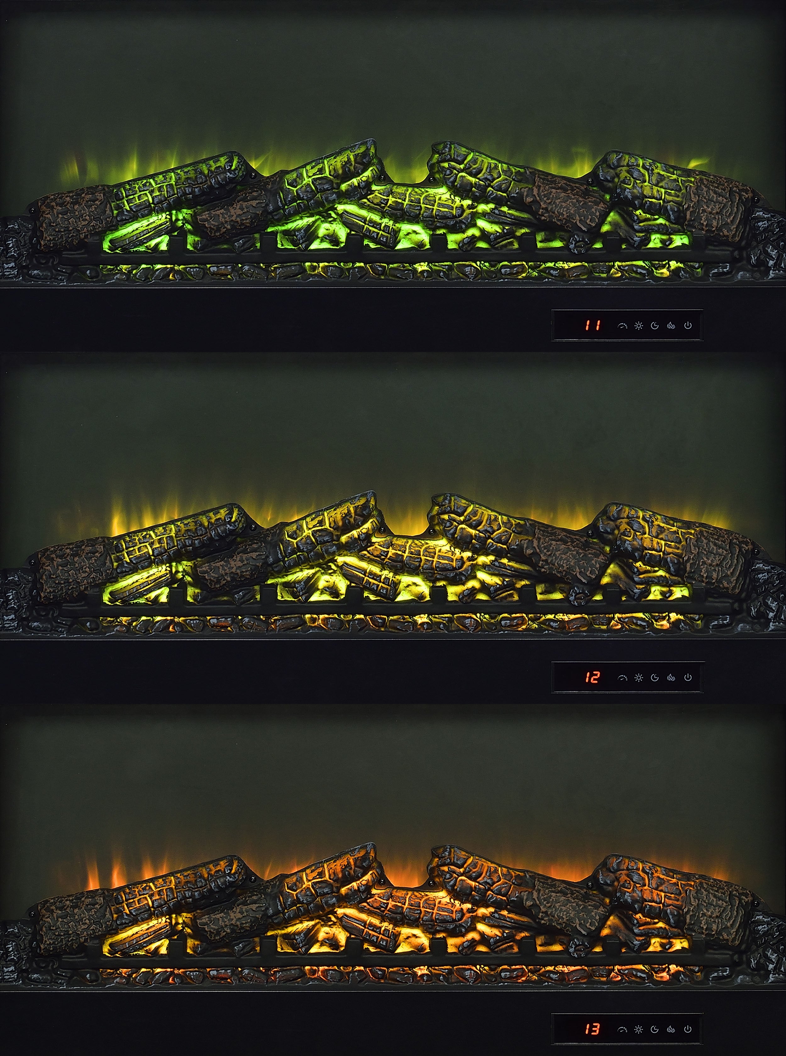 Fuller TV Stand Fireplace Console - Romeo & Juliet Furniture (Warren,MI)