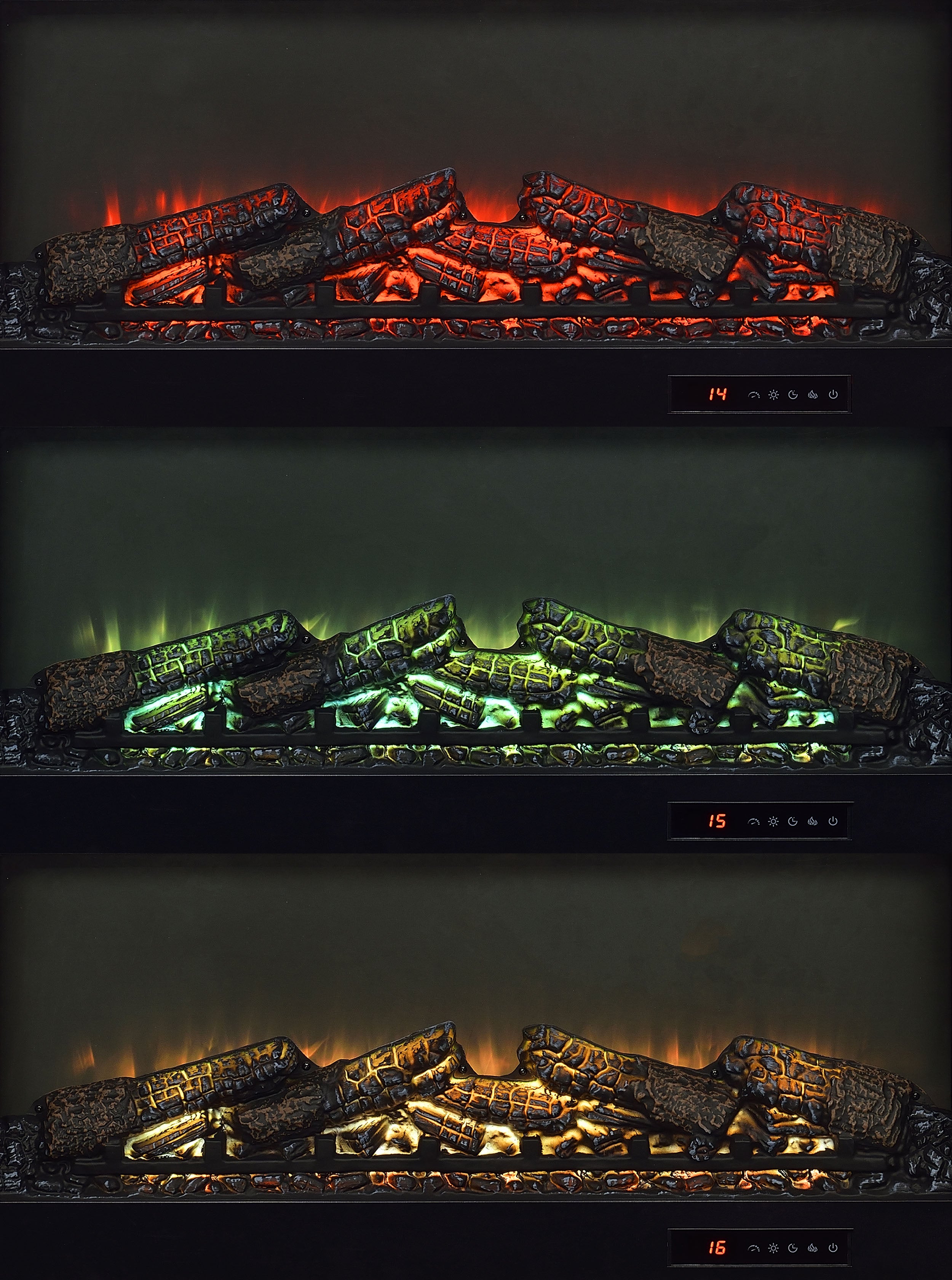 Fuller TV Stand Fireplace Console - Romeo & Juliet Furniture (Warren,MI)