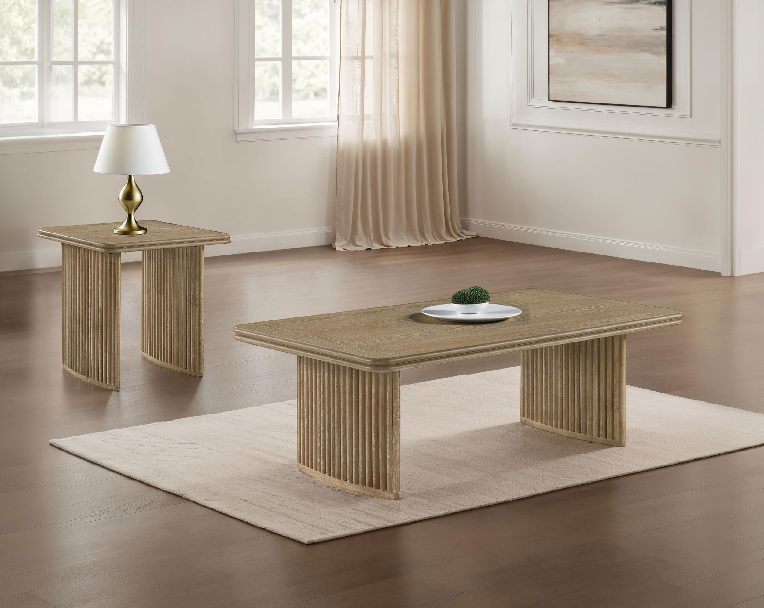 Adina Coffee Table Set - Romeo & Juliet Furniture (Warren,MI)
