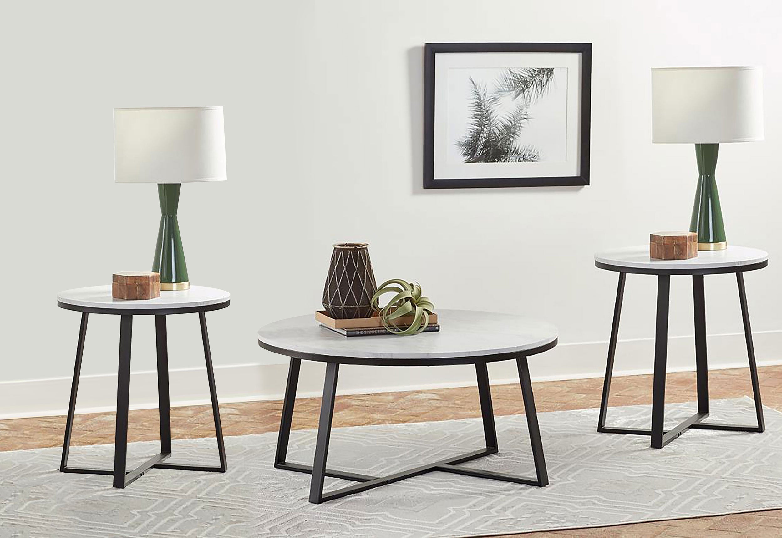 Hugo Coffee Table Set - Romeo & Juliet Furniture (Warren,MI)