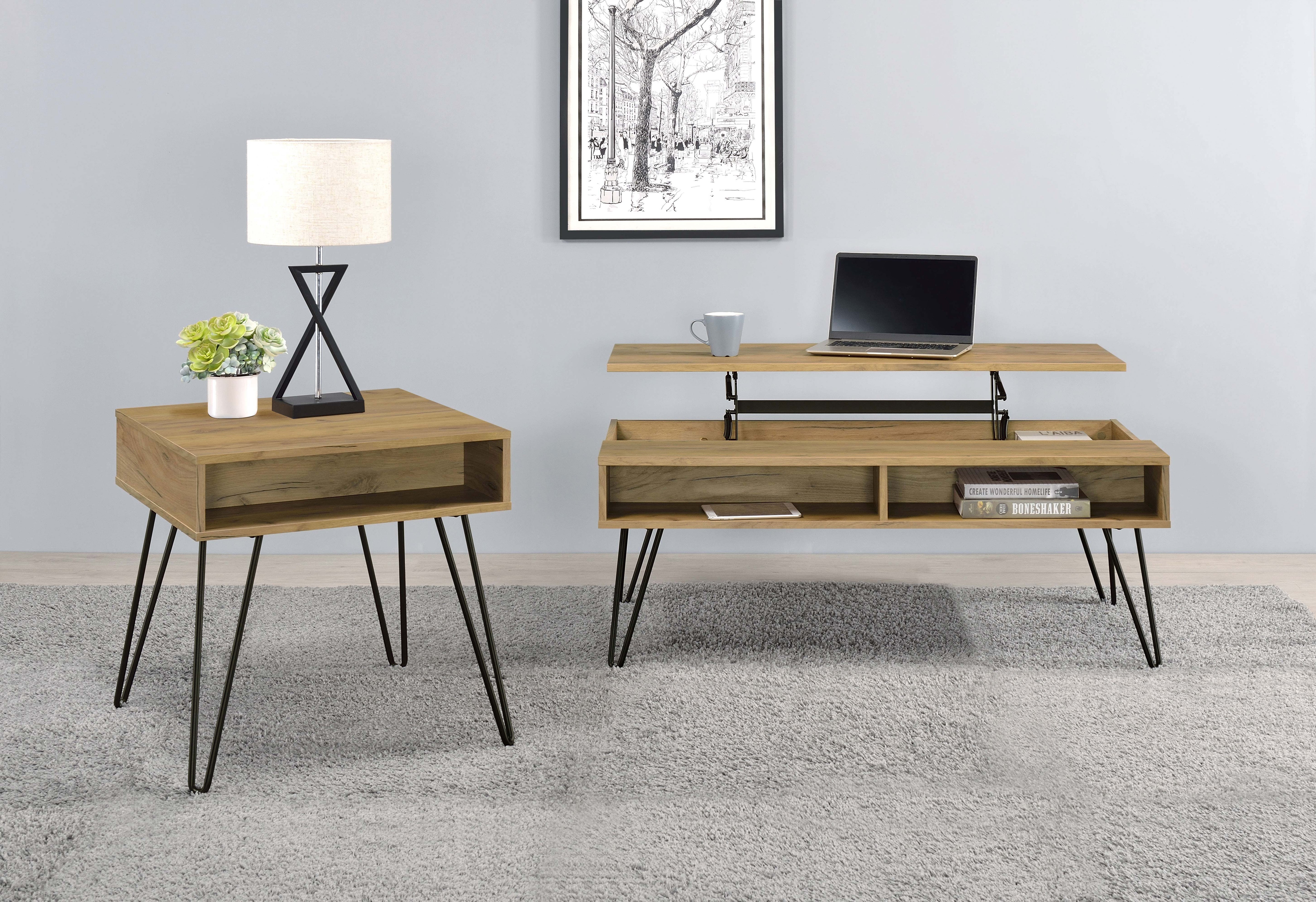 Fanning Lift-Top Coffee Table