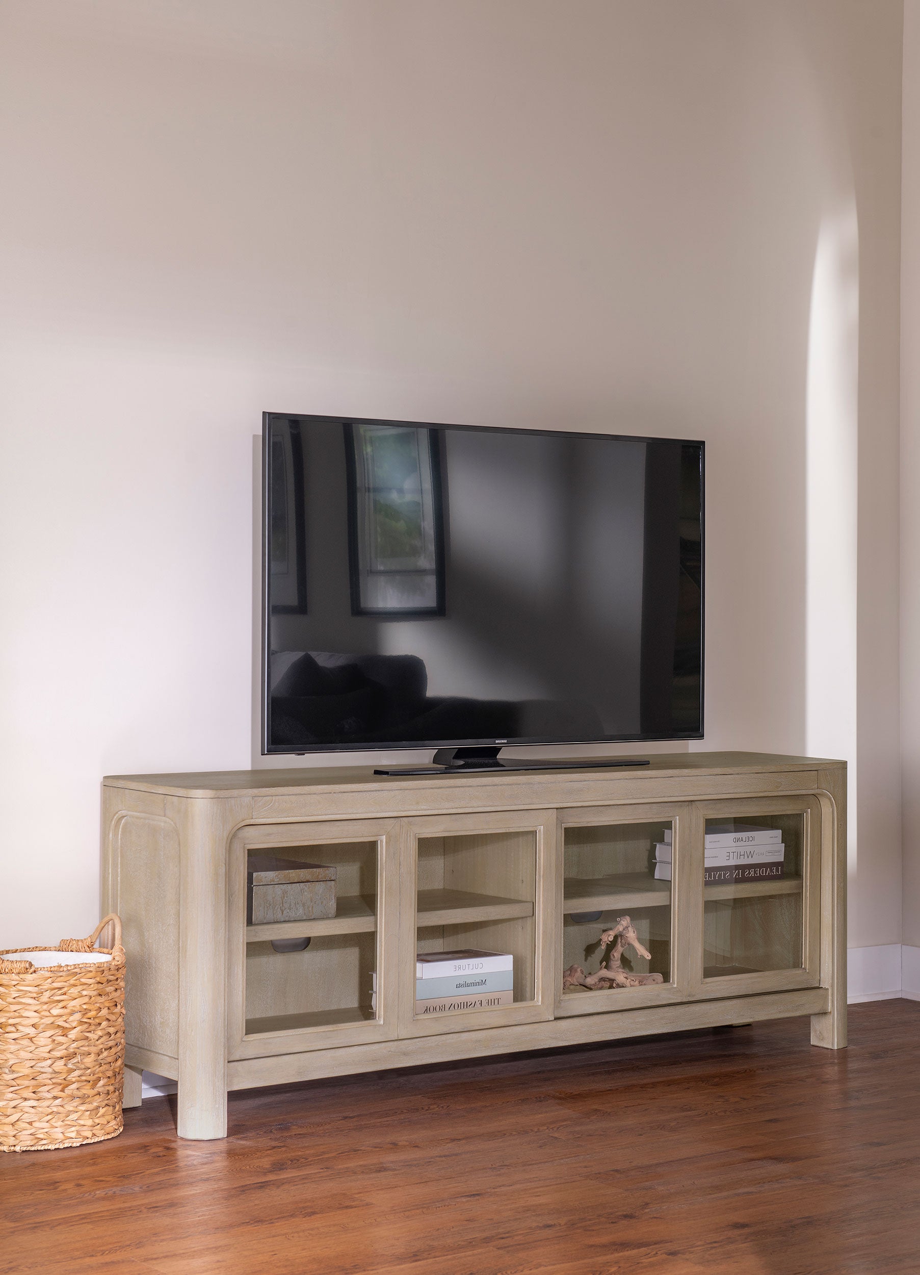 Solano TV Stand - Romeo & Juliet Furniture (Warren,MI)