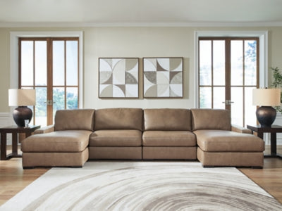 Veronella Double Chaise Sectional - Romeo & Juliet Furniture (Warren,MI)