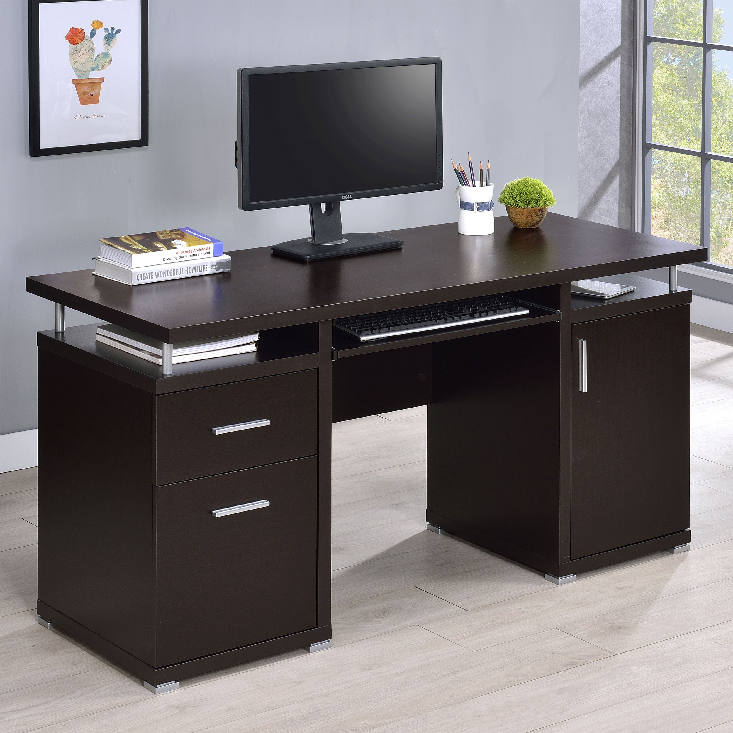 Tracy Computer Desk - Romeo & Juliet Furniture (Warren,MI)