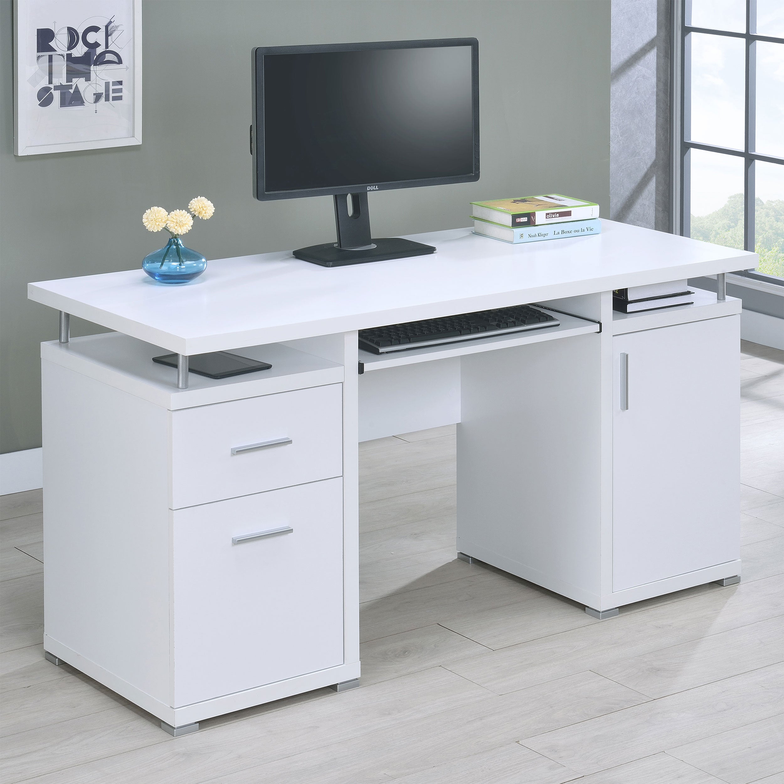 Tracy Computer Desk - Romeo & Juliet Furniture (Warren,MI)