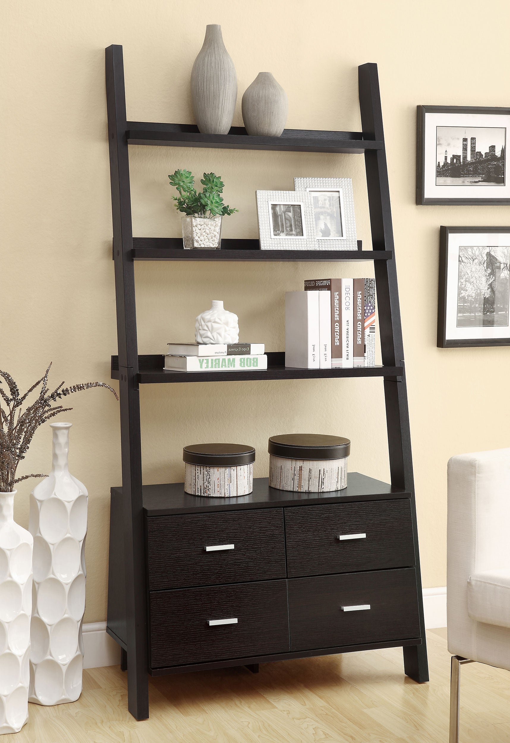 Colella Bookshelf - Romeo & Juliet Furniture (Warren,MI)