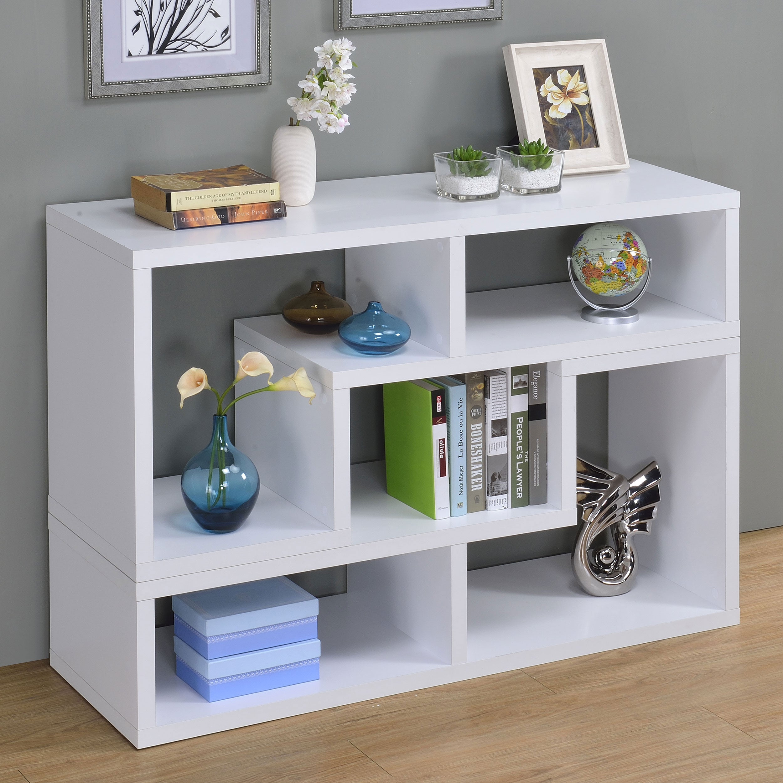 Velma Bookshelf Console - Romeo & Juliet Furniture (Warren,MI)