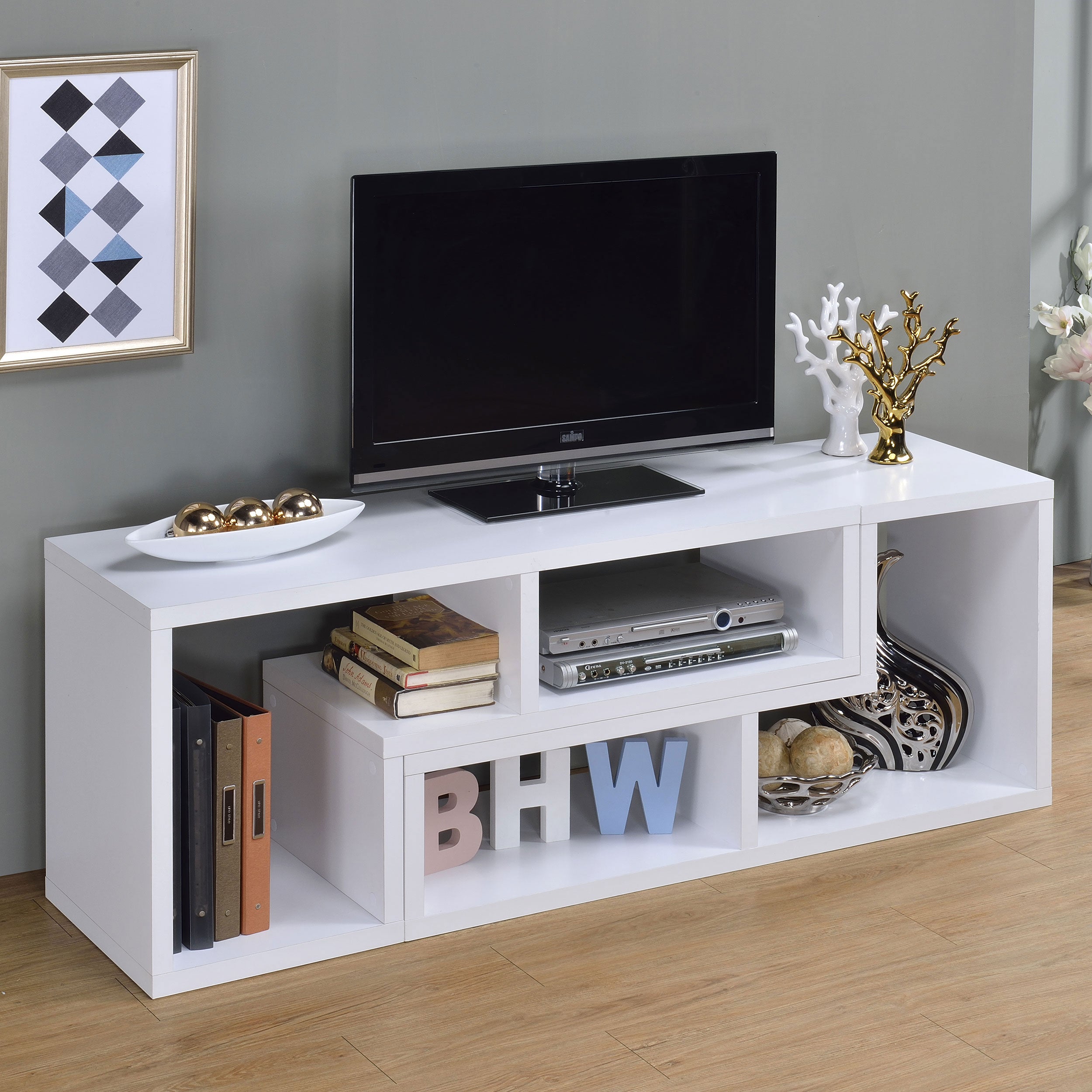 Velma Bookshelf Console - Romeo & Juliet Furniture (Warren,MI)