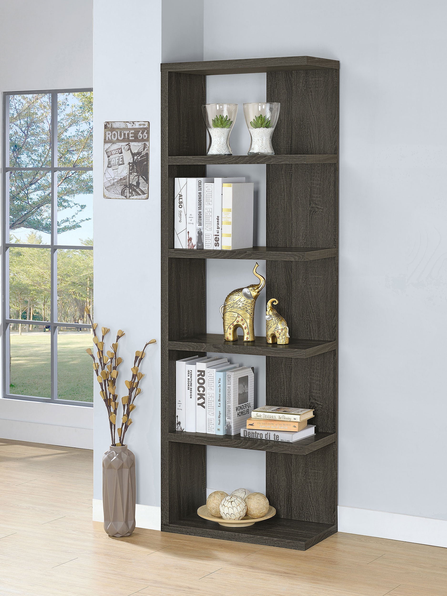 Harrison Bookshelf - Romeo & Juliet Furniture (Warren,MI)