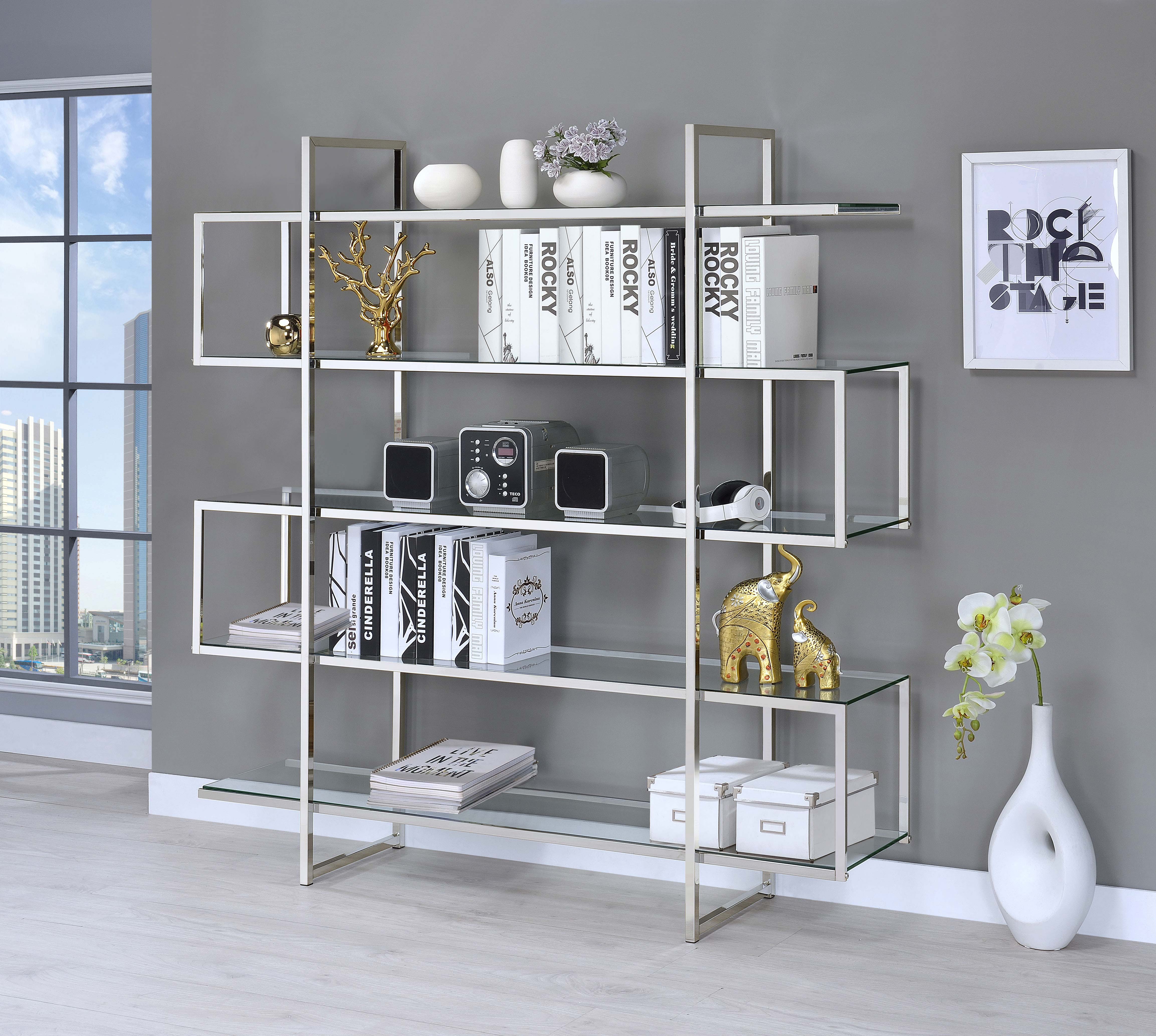 Elmer Bookshelf - Romeo & Juliet Furniture (Warren,MI)