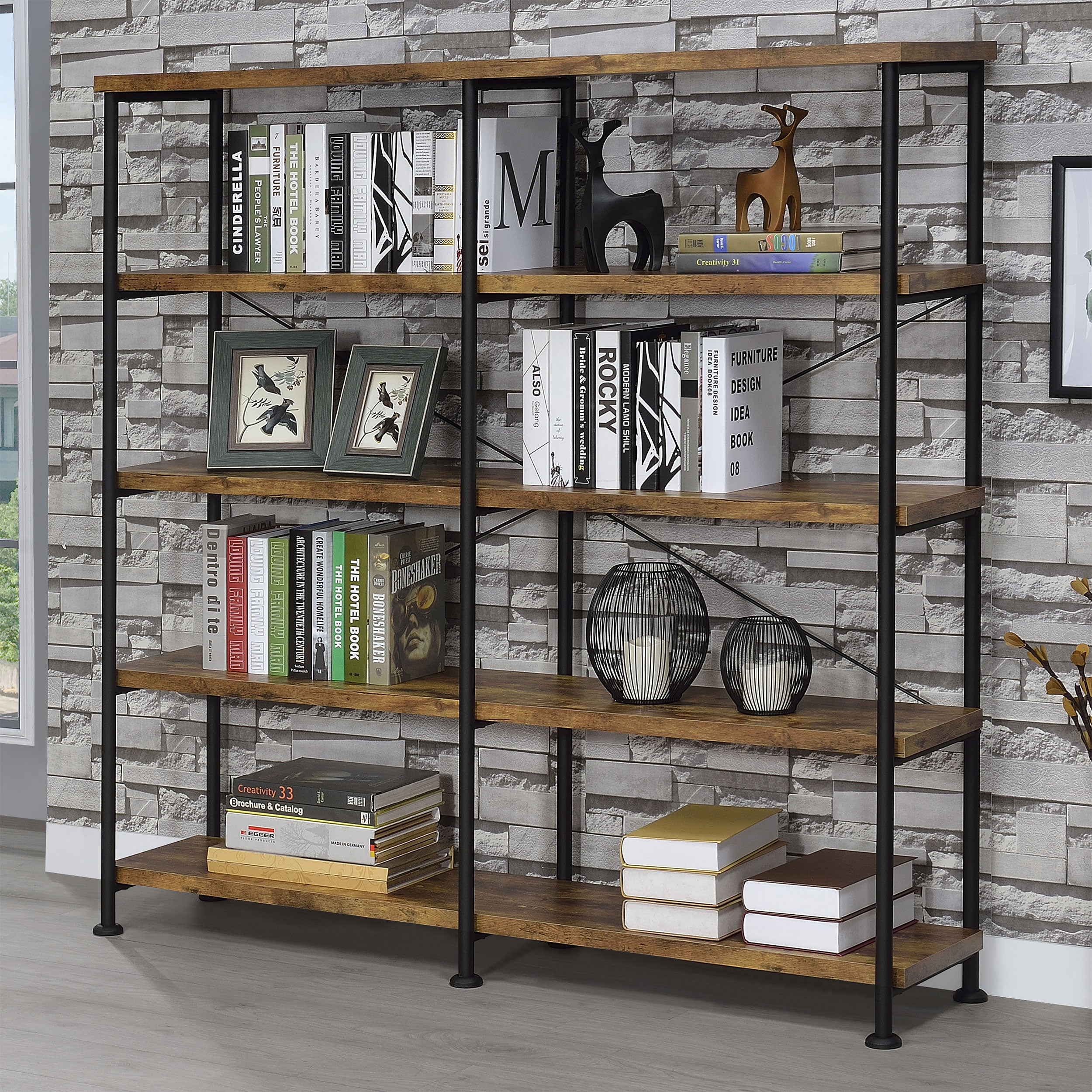 Analiese Bookshelf - Romeo & Juliet Furniture (Warren,MI)
