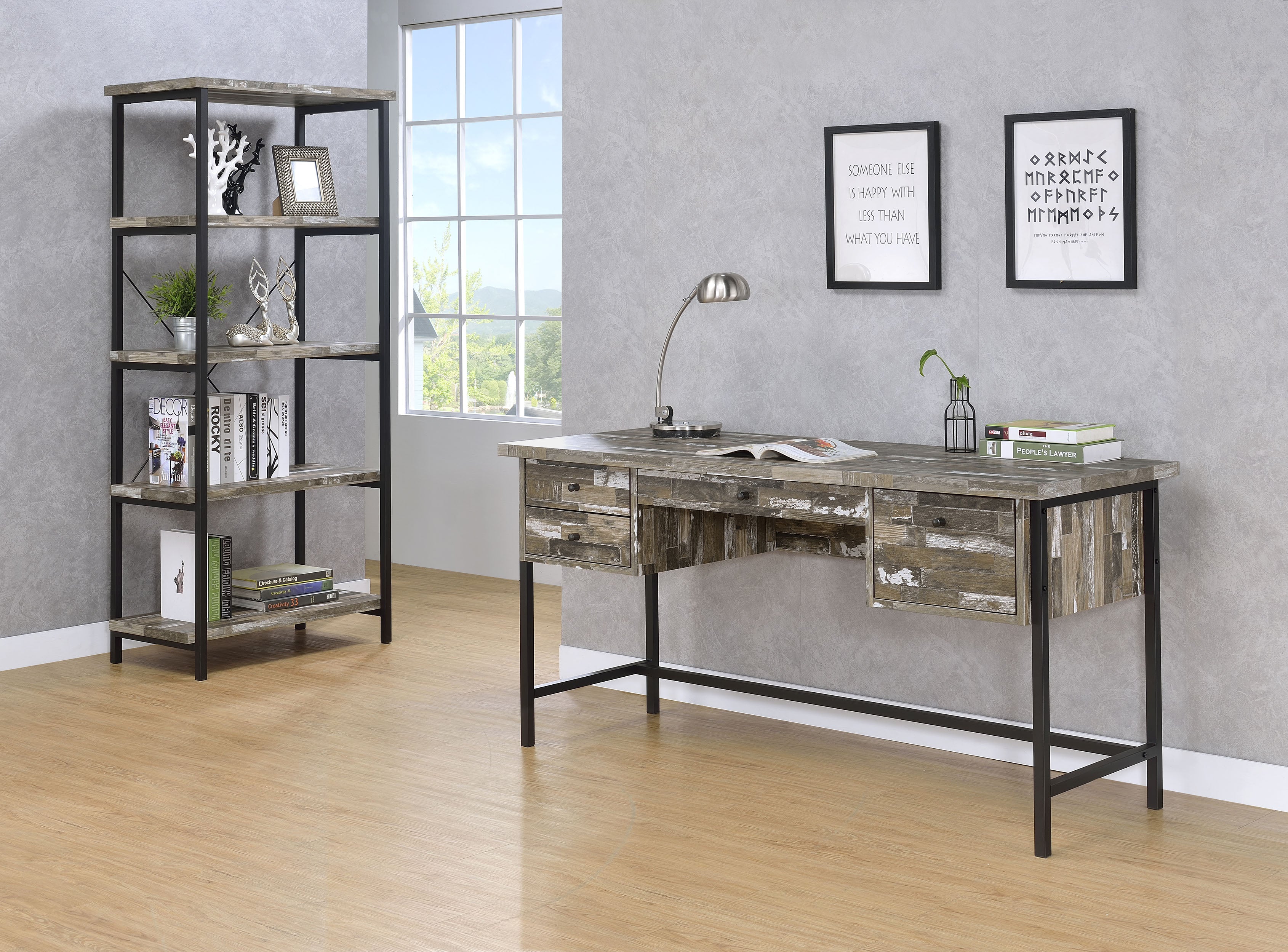 Kemper Writing Desk - Romeo & Juliet Furniture (Warren,MI)