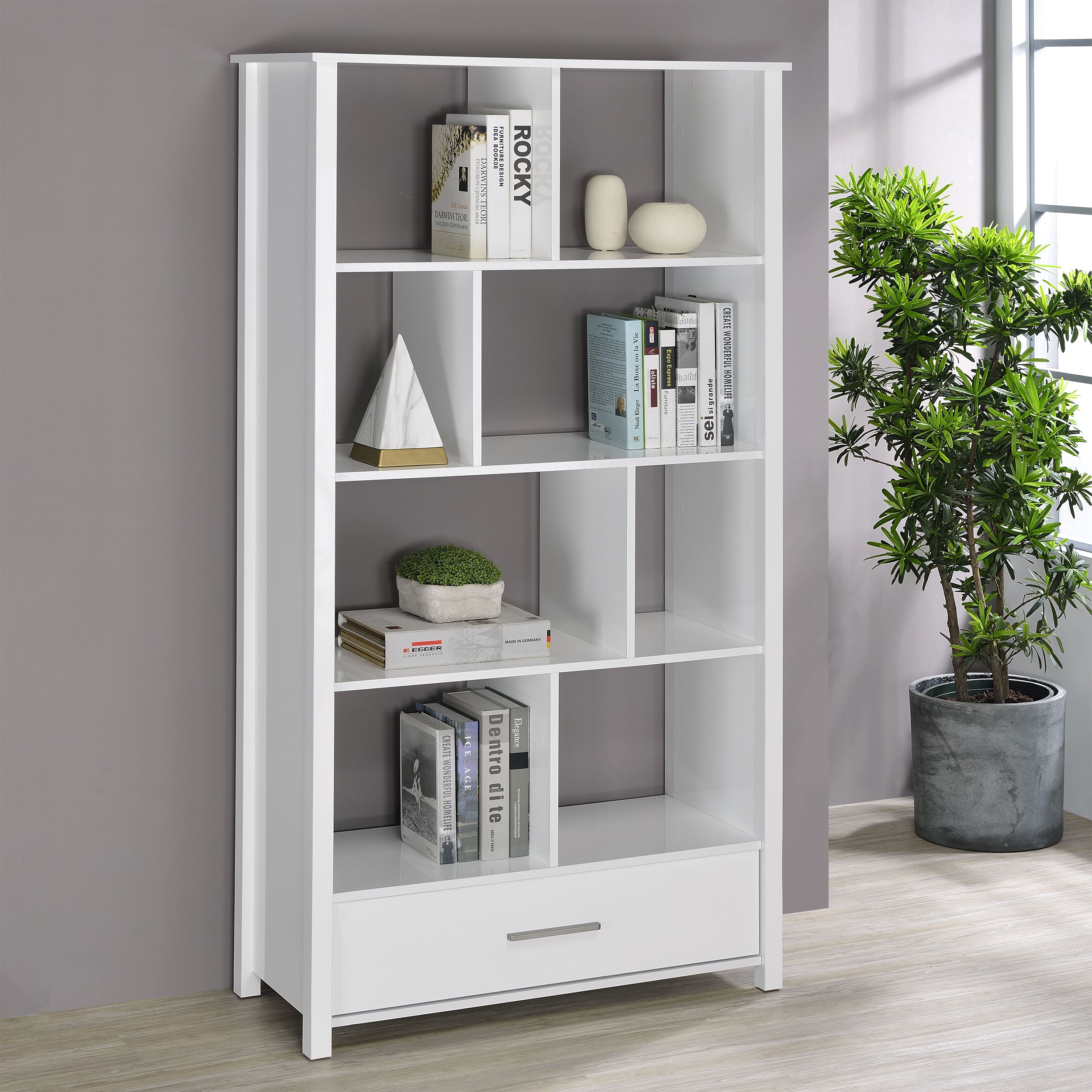 Dylan Bookshelf - Romeo & Juliet Furniture (Warren,MI)