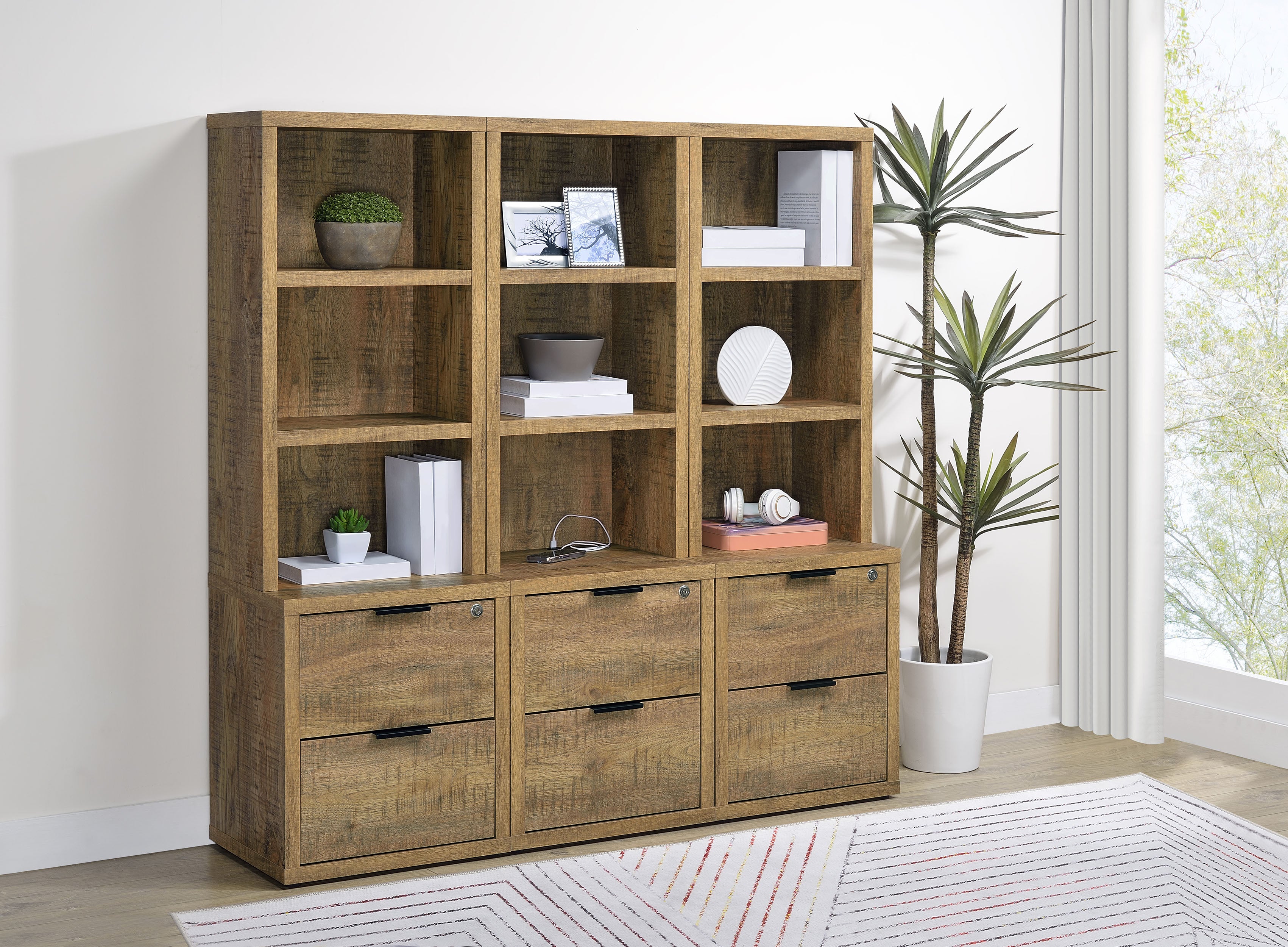 Westpark Bookcase Set - Romeo & Juliet Furniture (Warren,MI)