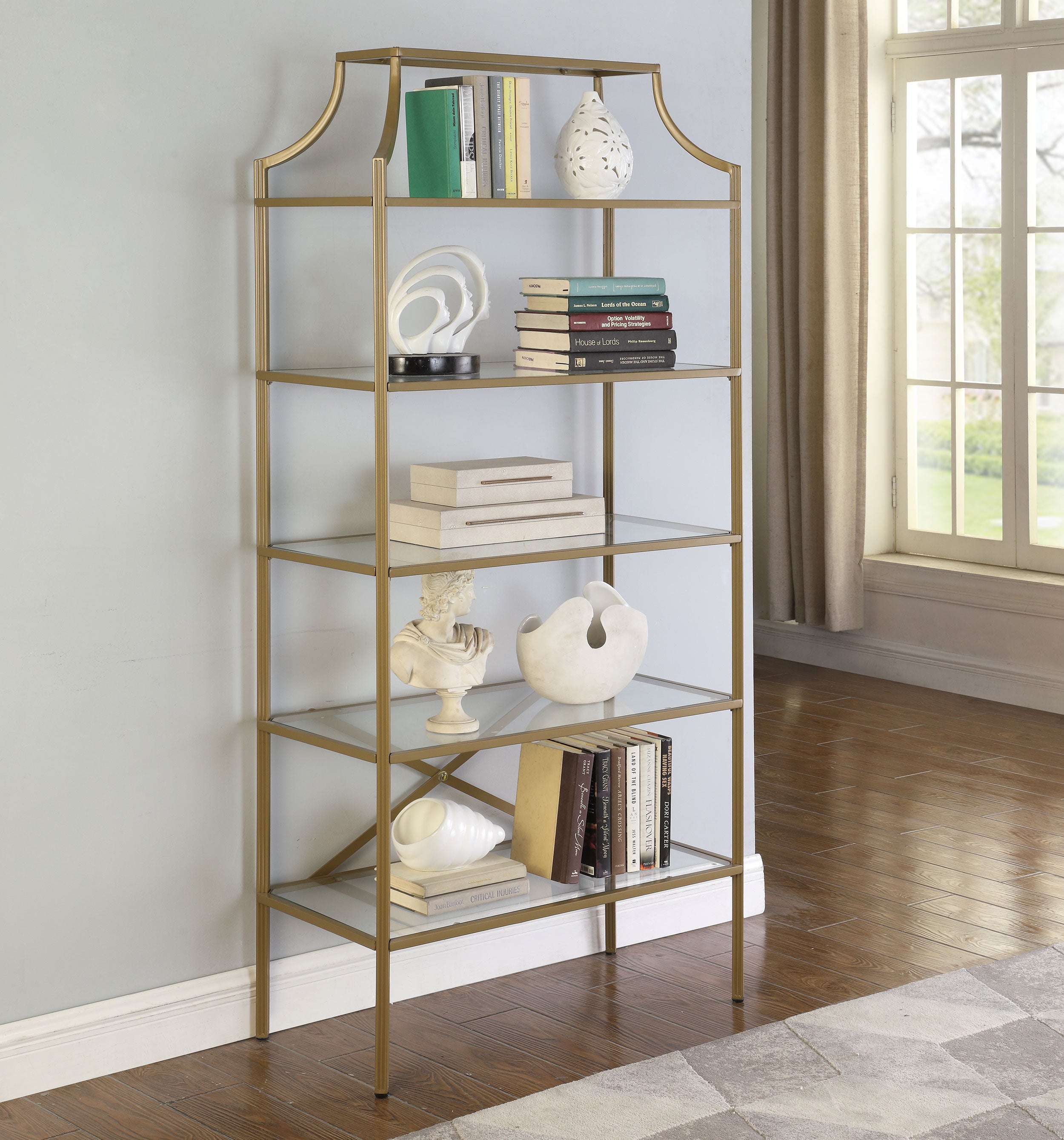 Serena Bookshelf - Romeo & Juliet Furniture (Warren,MI)