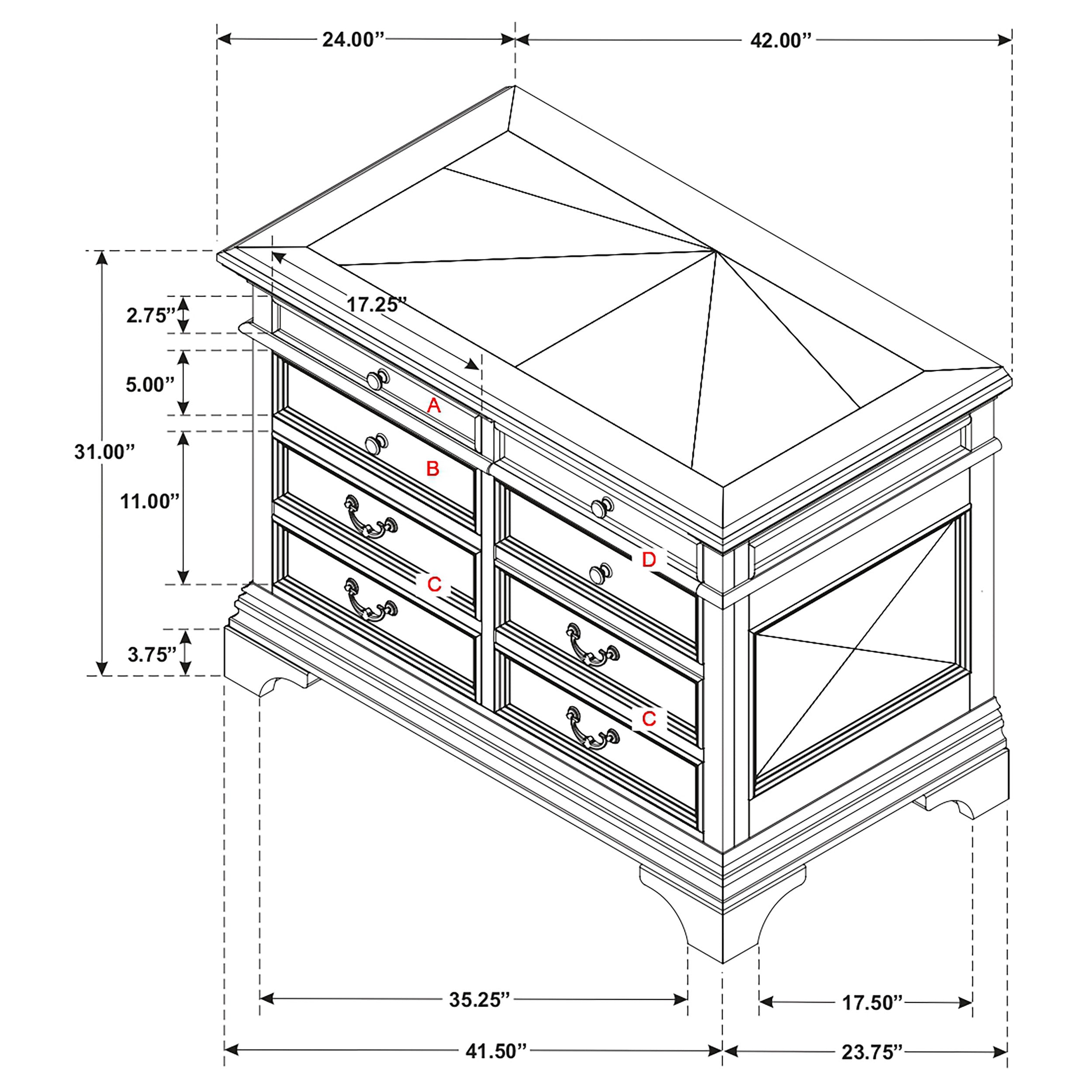 Hartshill File Cabinet - Romeo & Juliet Furniture (Warren,MI)