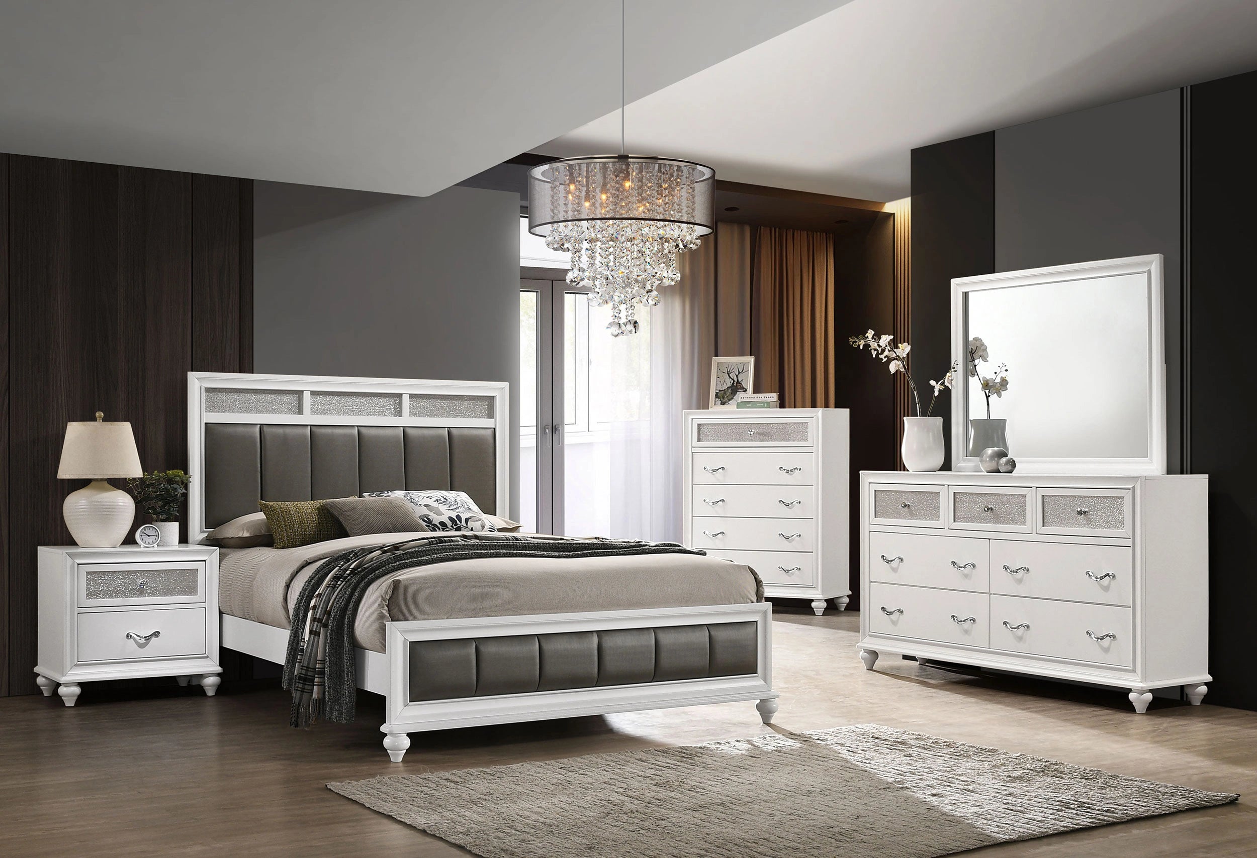 Barzini Panel Bed