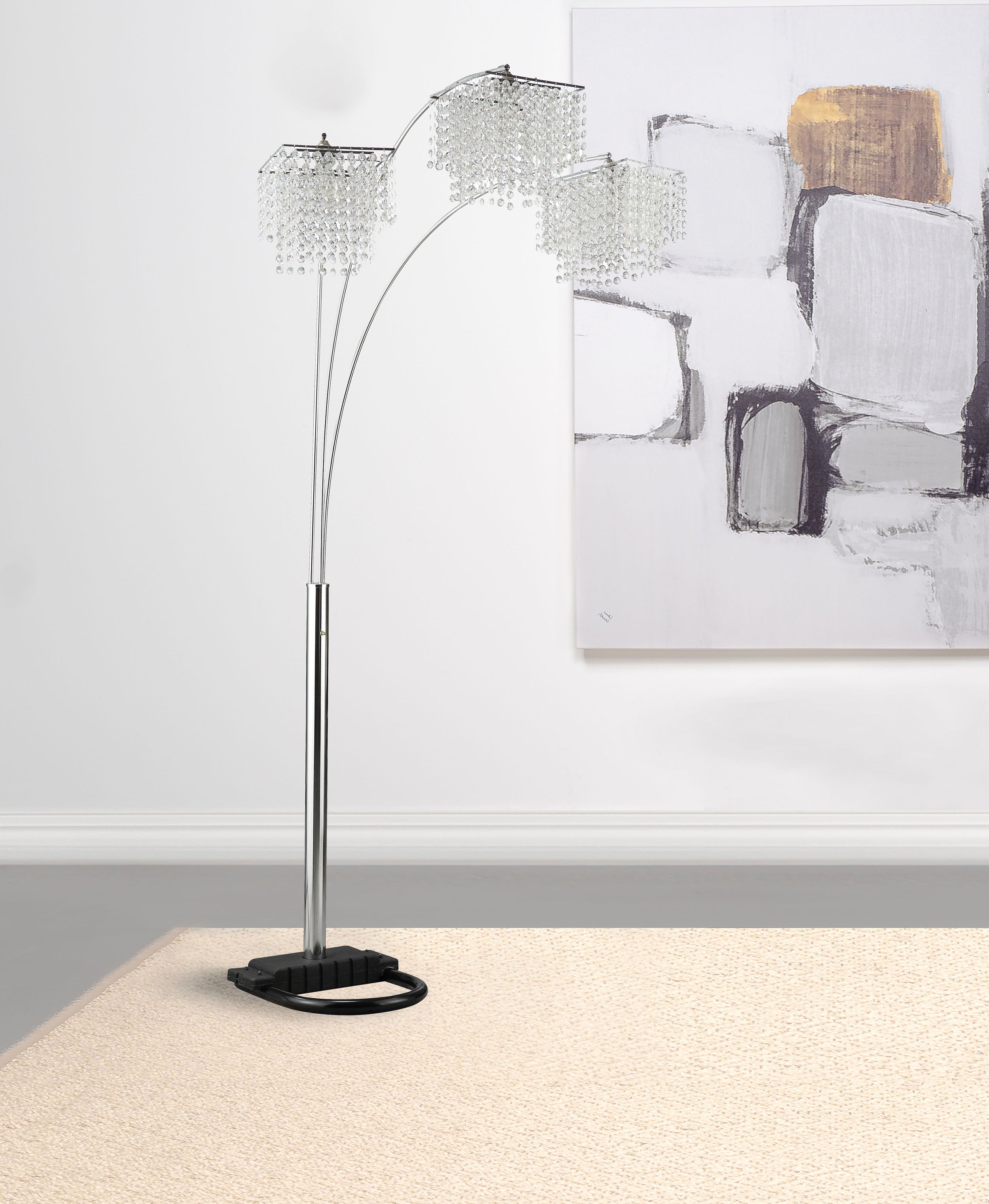 Miriam Floor Lamp - Romeo & Juliet Furniture (Warren,MI)