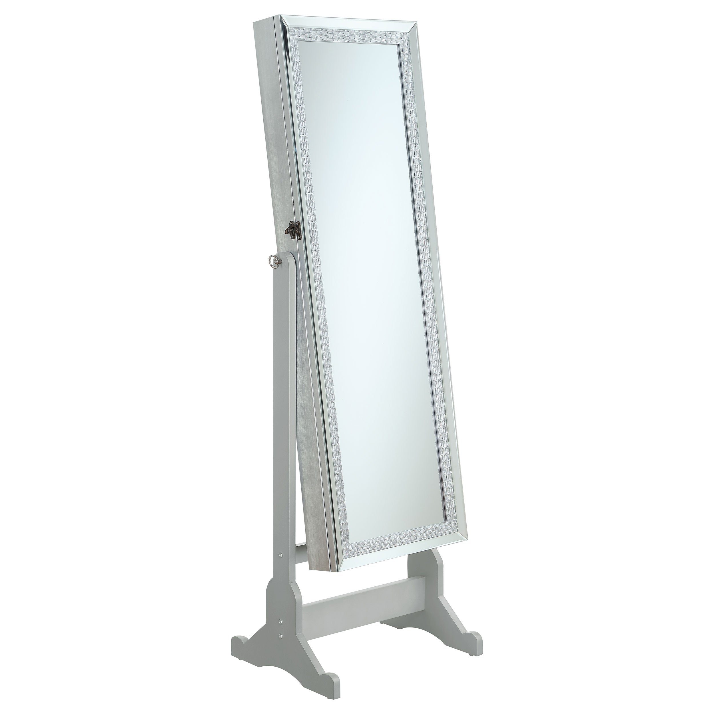 Elle Jewelry Cheval Mirror - Romeo & Juliet Furniture (Warren,MI)