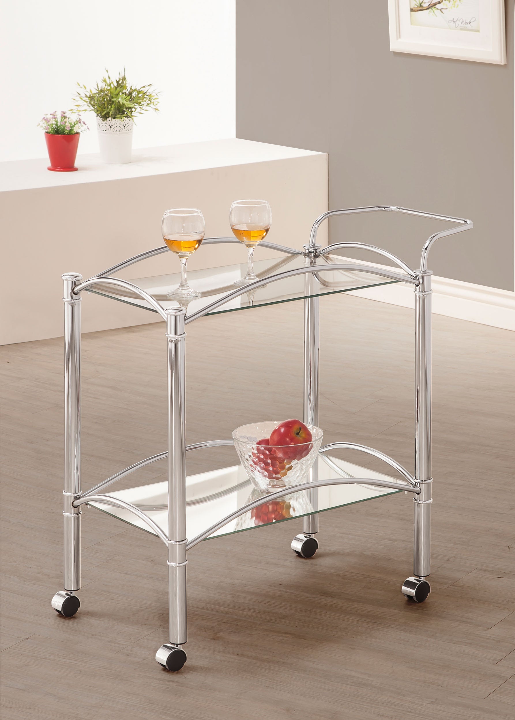 Shadix Bar Cart - Romeo & Juliet Furniture (Warren,MI)