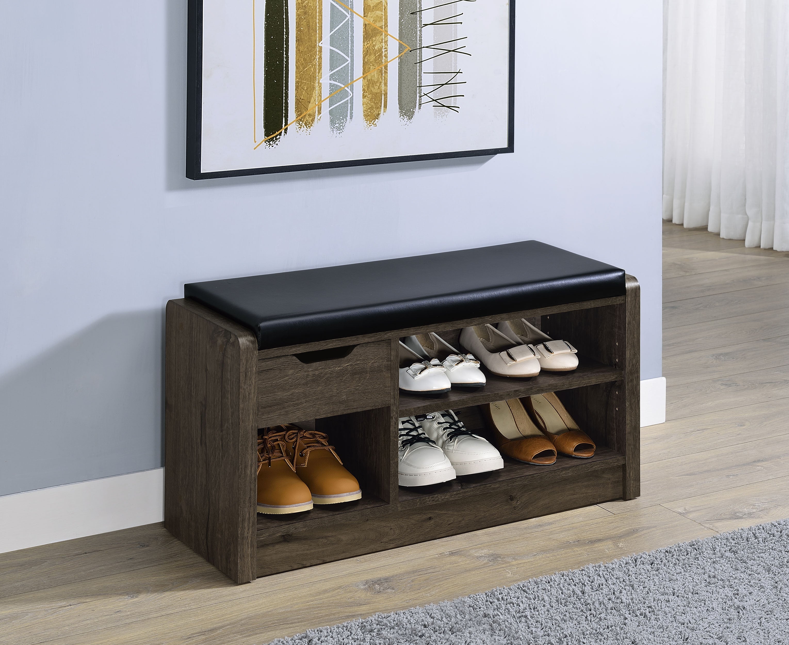 Arrington Storage Bench - Romeo & Juliet Furniture (Warren,MI)