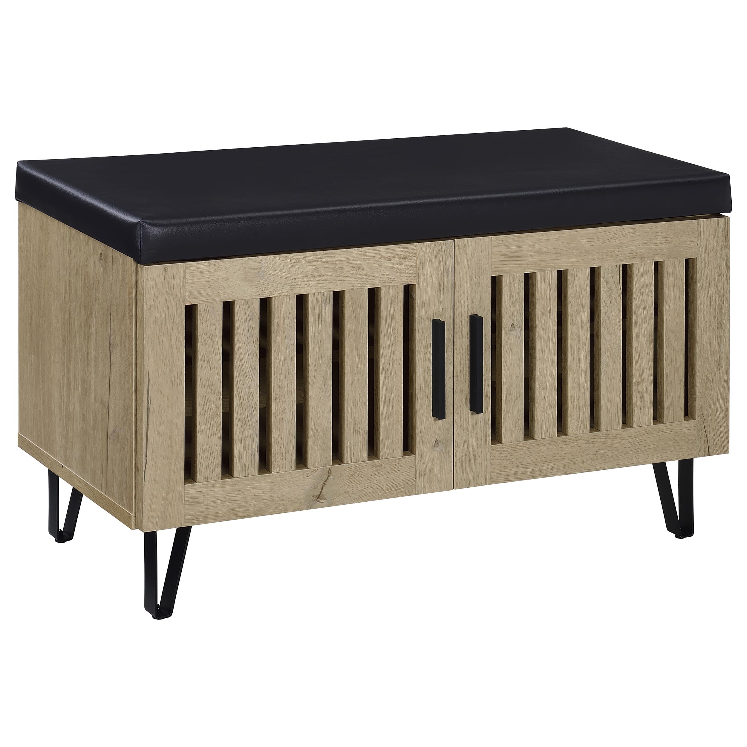 Brixton Storage Bench - Romeo & Juliet Furniture (Warren,MI)