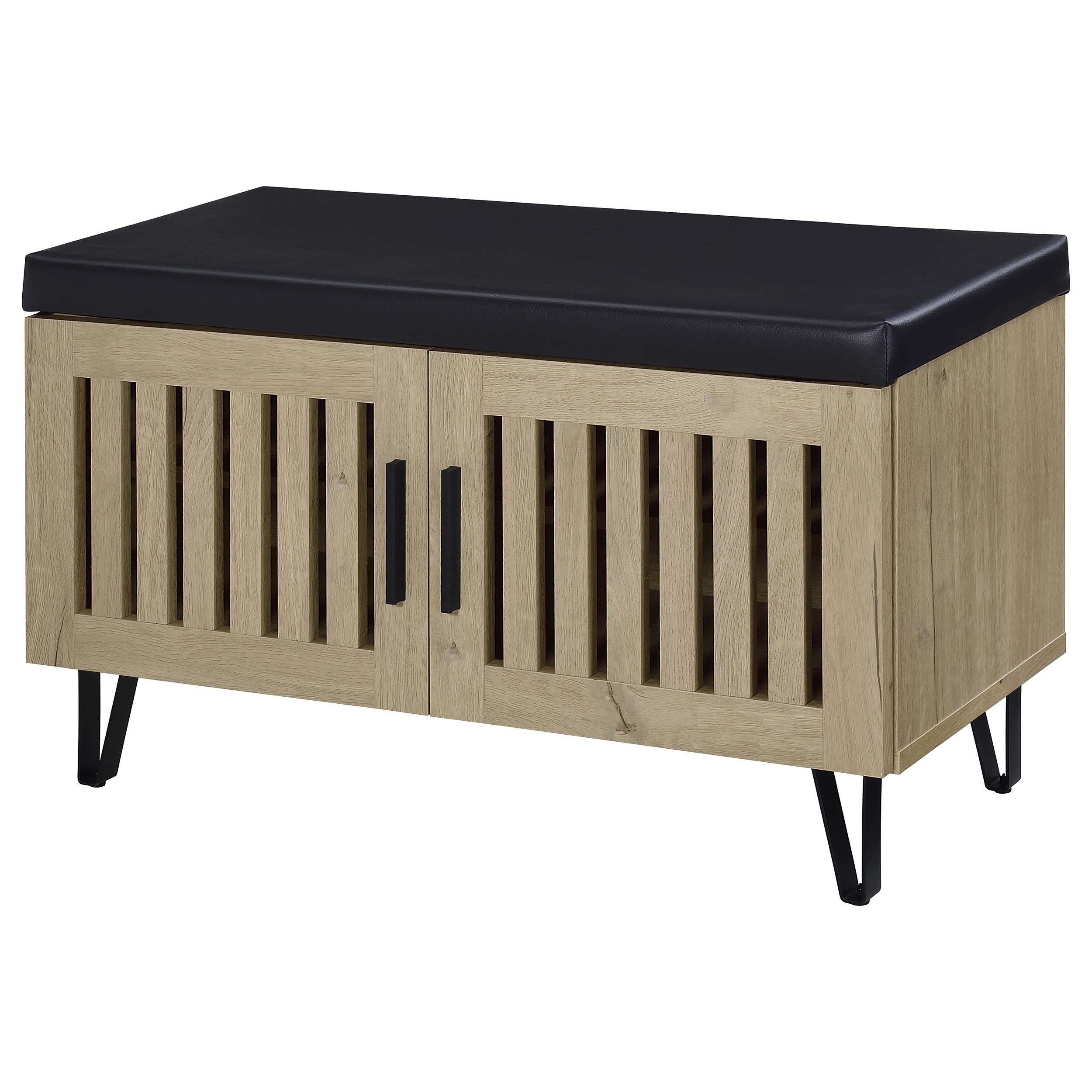 Brixton Storage Bench - Romeo & Juliet Furniture (Warren,MI)