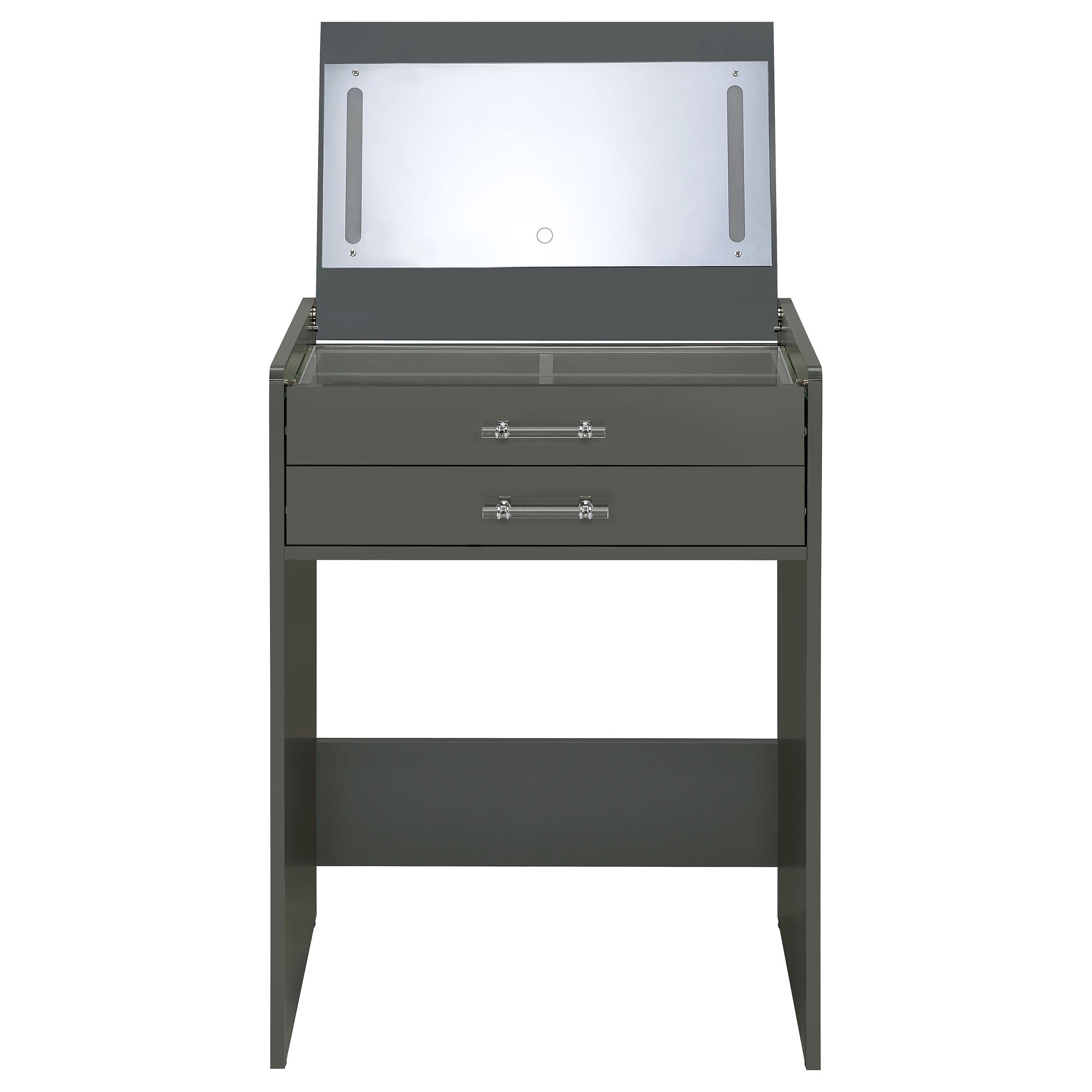 Danbury Makeup Vanity Table with LED Mirror and Stool