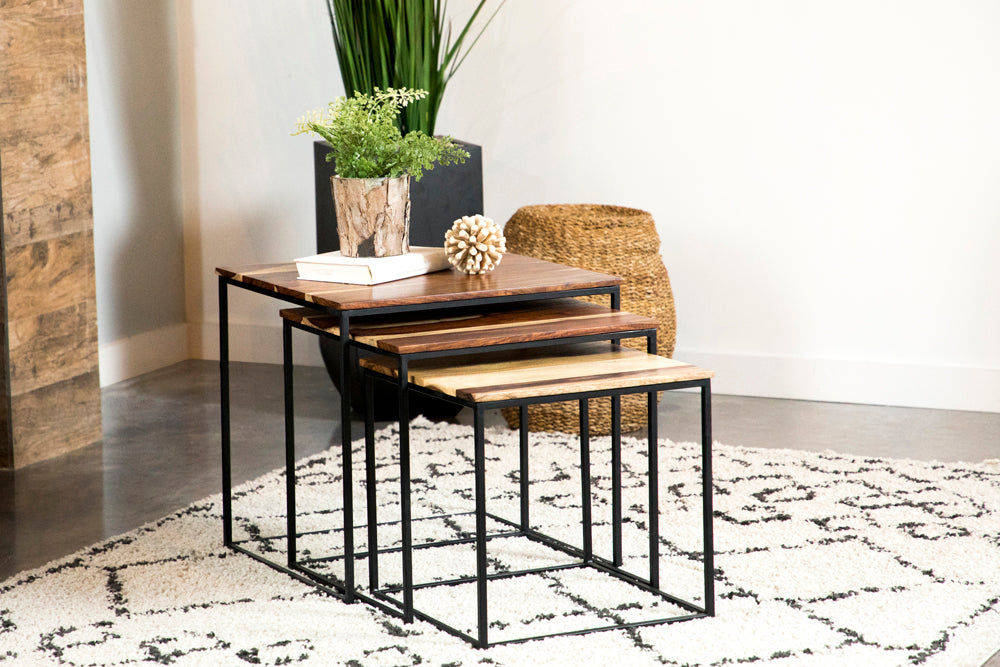 Belcourt Nesting Table Set - Romeo & Juliet Furniture (Warren,MI)