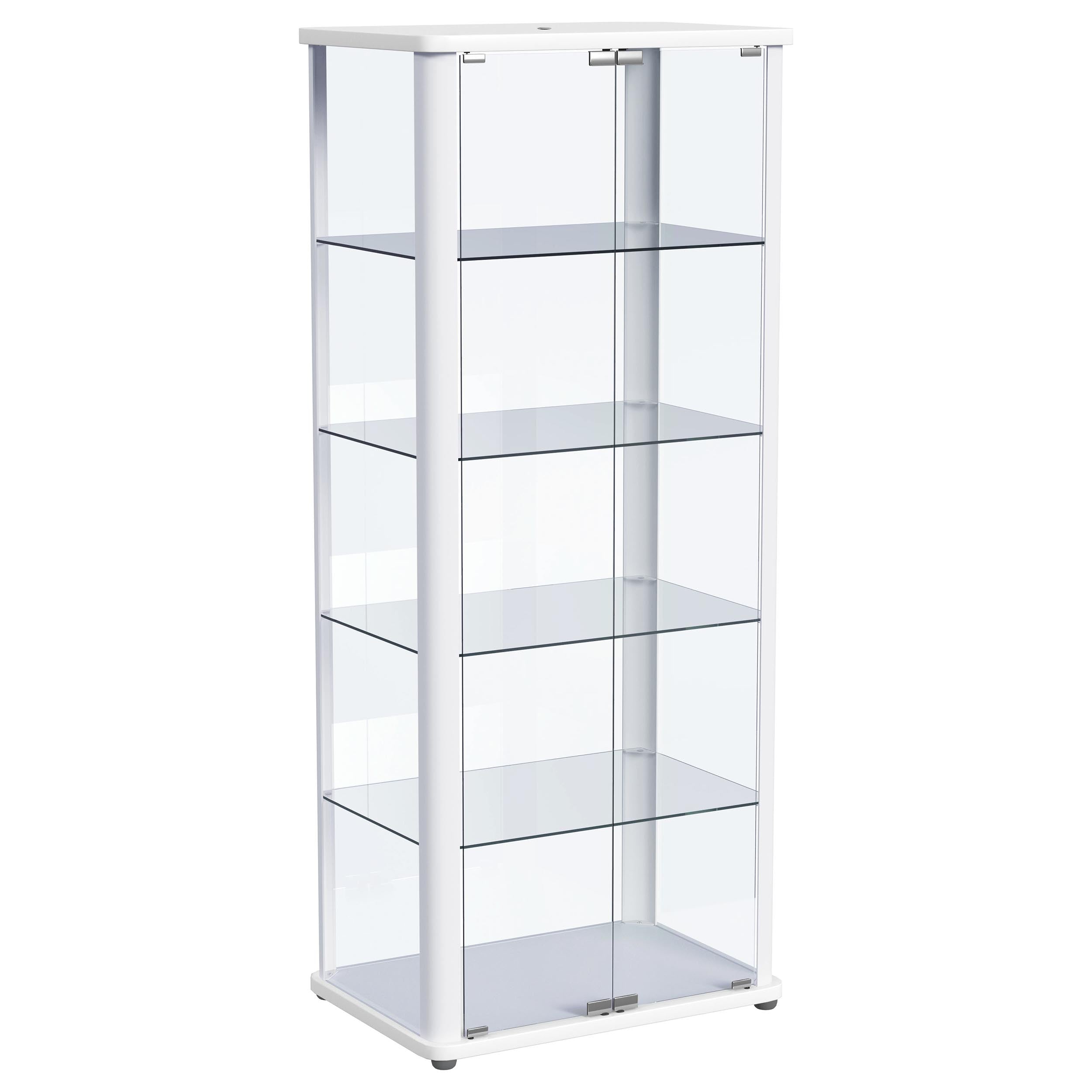 Aero Curio Cabinet with LED Lighting - Romeo & Juliet Furniture (Warren,MI)