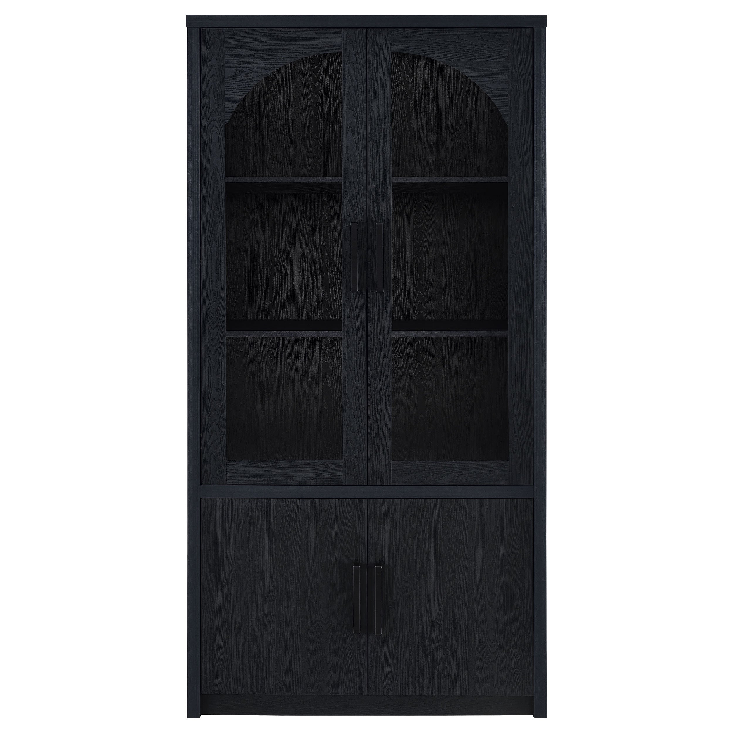 Riva Tall Display Cabinet with LED Lighting