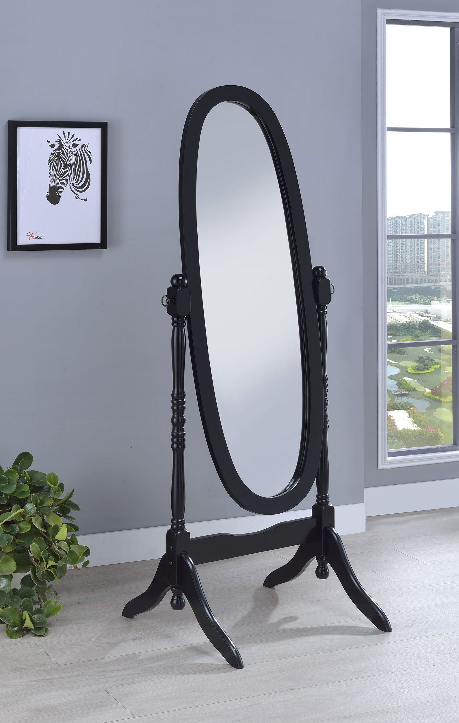 Foyet Cheval Mirror - Romeo & Juliet Furniture (Warren,MI)