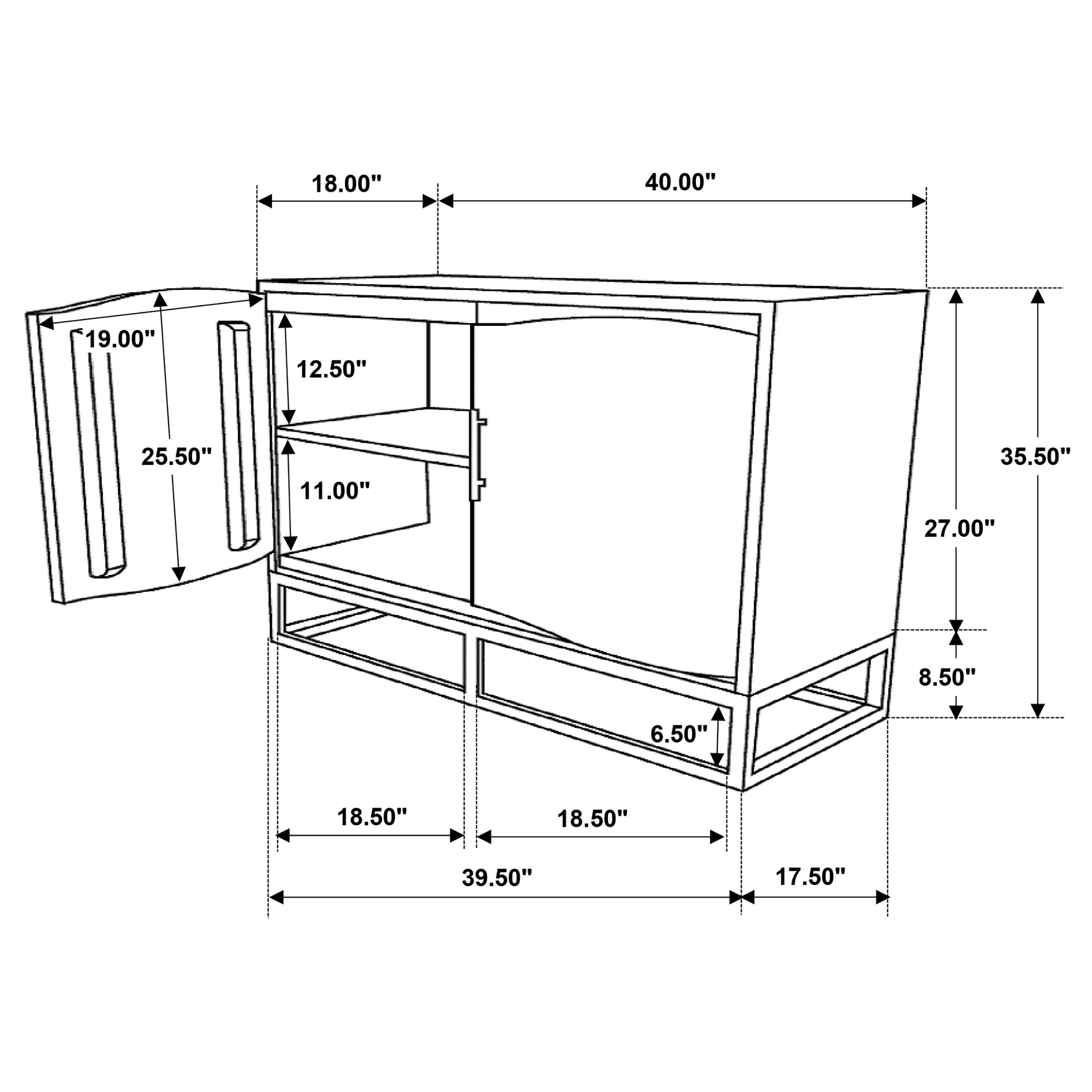 Zara Accent Cabinet