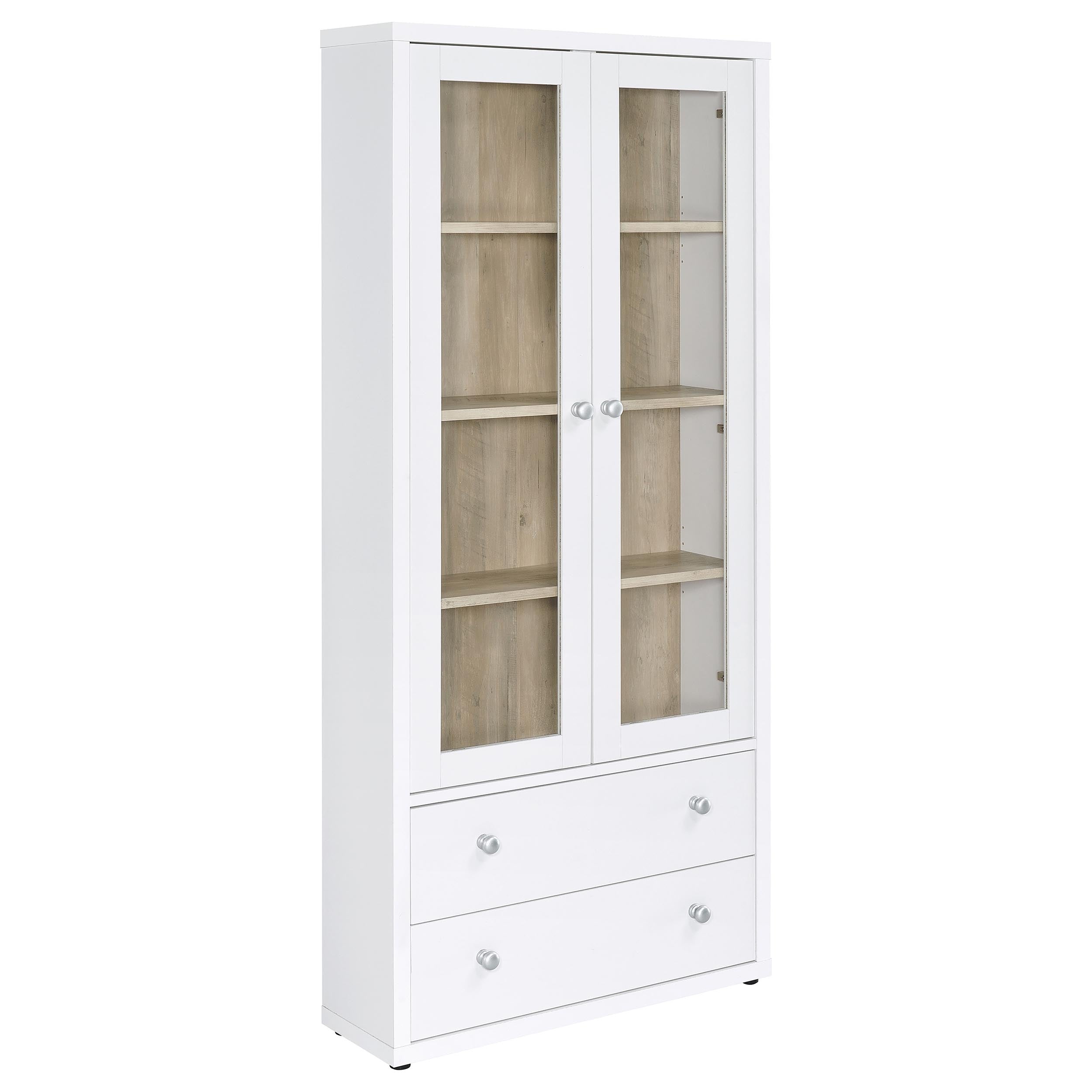 Hawthorne Tall Display Cabinet - Romeo & Juliet Furniture (Warren,MI)