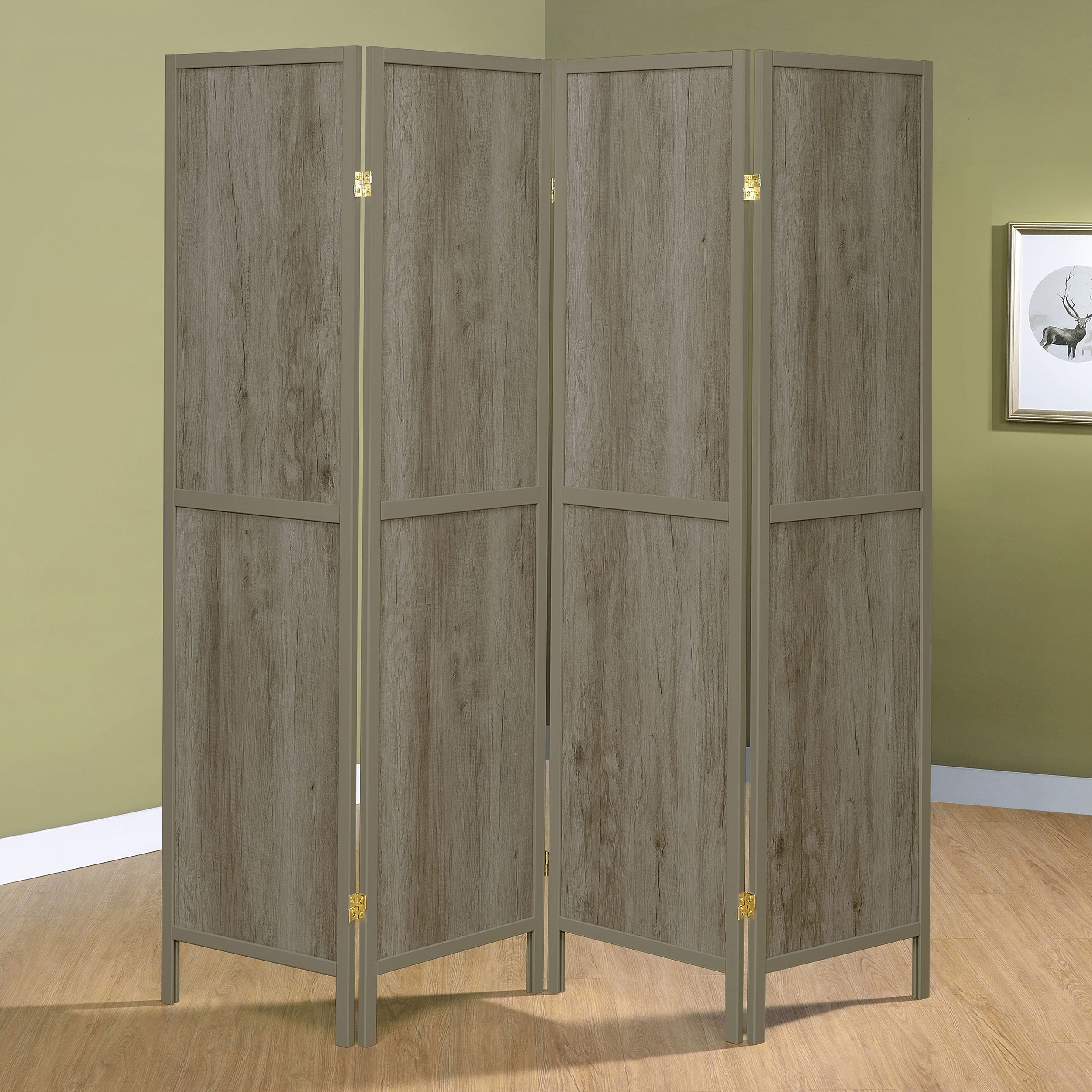 Deepika Four-Panel Room Divider - Romeo & Juliet Furniture (Warren,MI)
