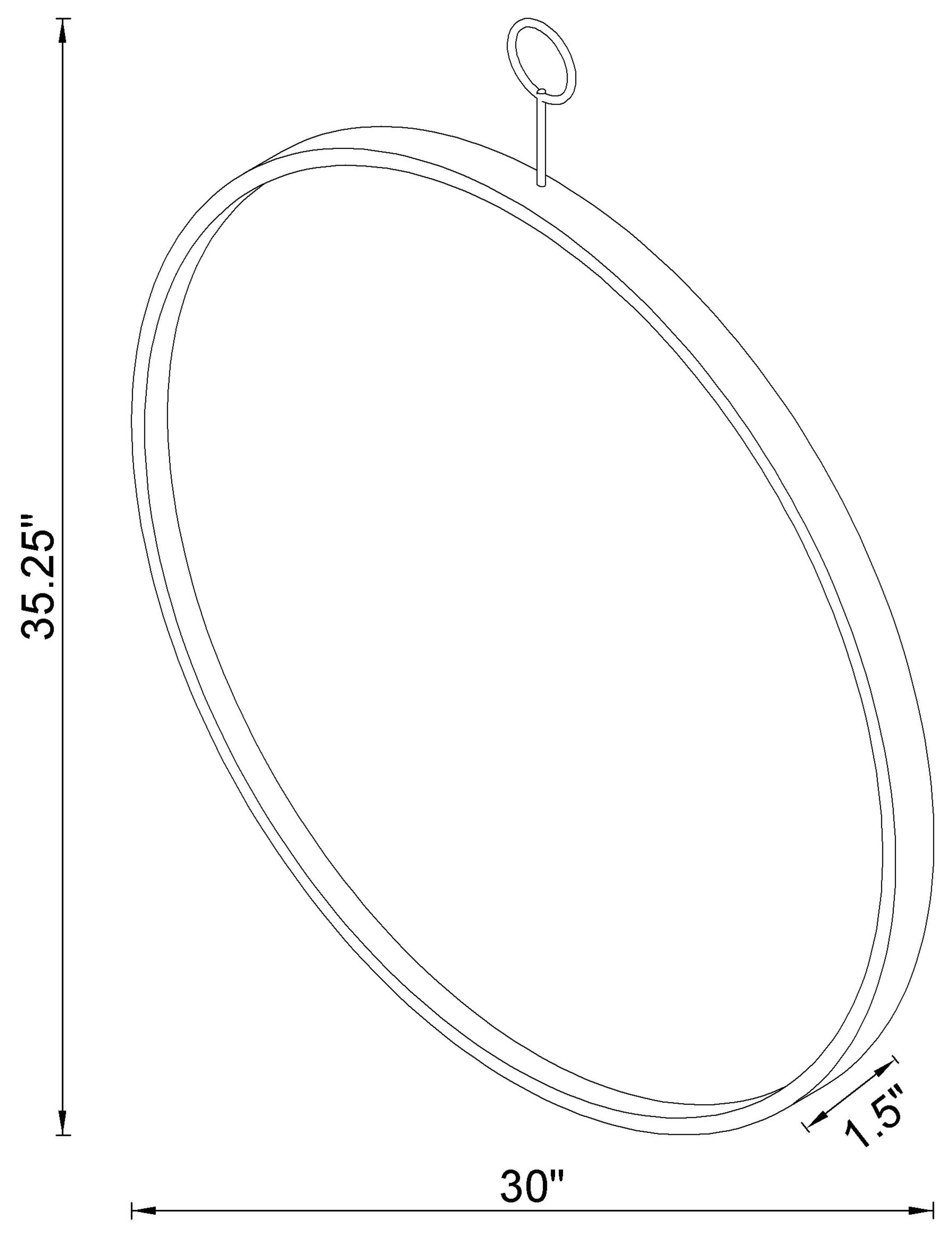 Gwyneth Wall Mirror - Romeo & Juliet Furniture (Warren,MI)