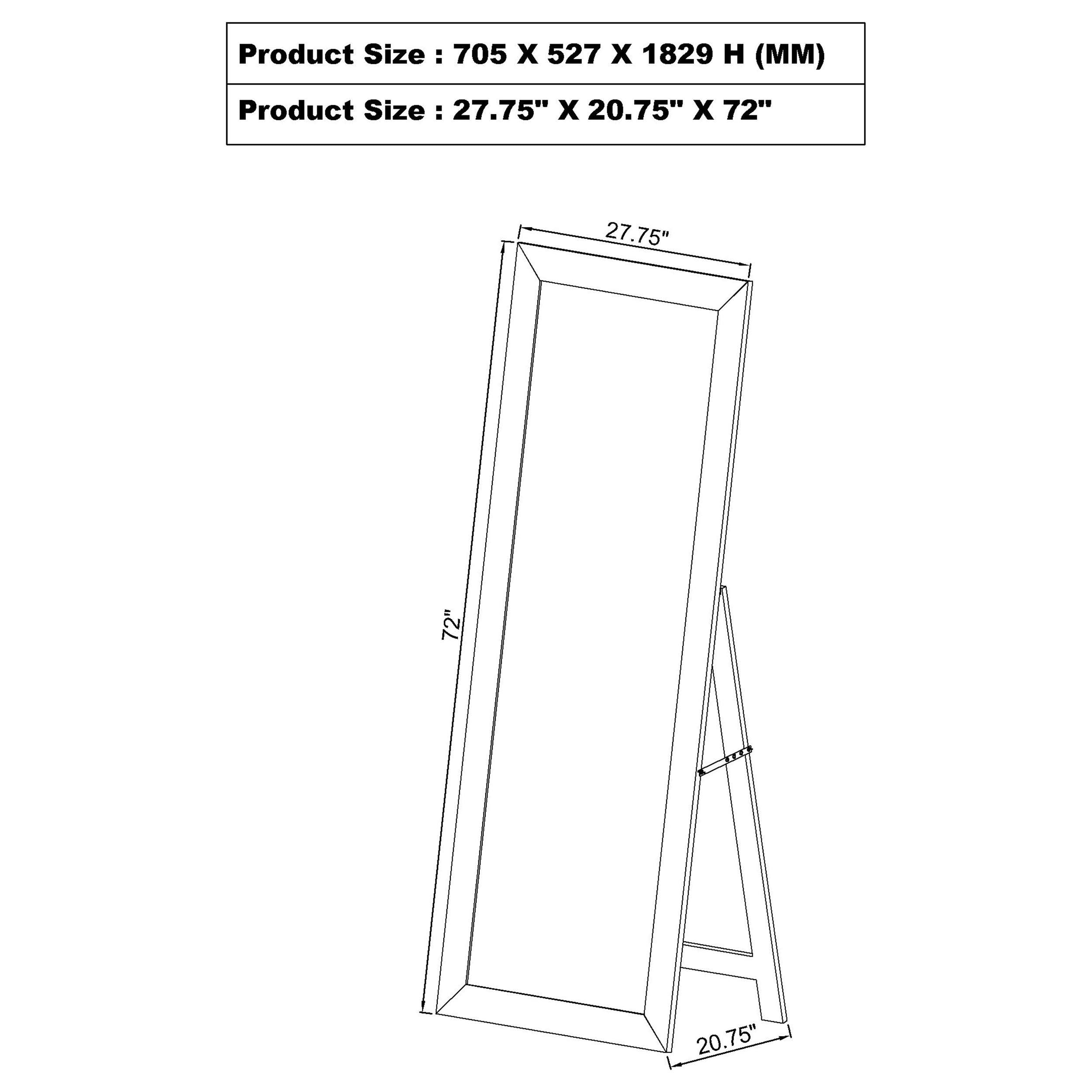 Cadence Standing Mirror - Romeo & Juliet Furniture (Warren,MI)