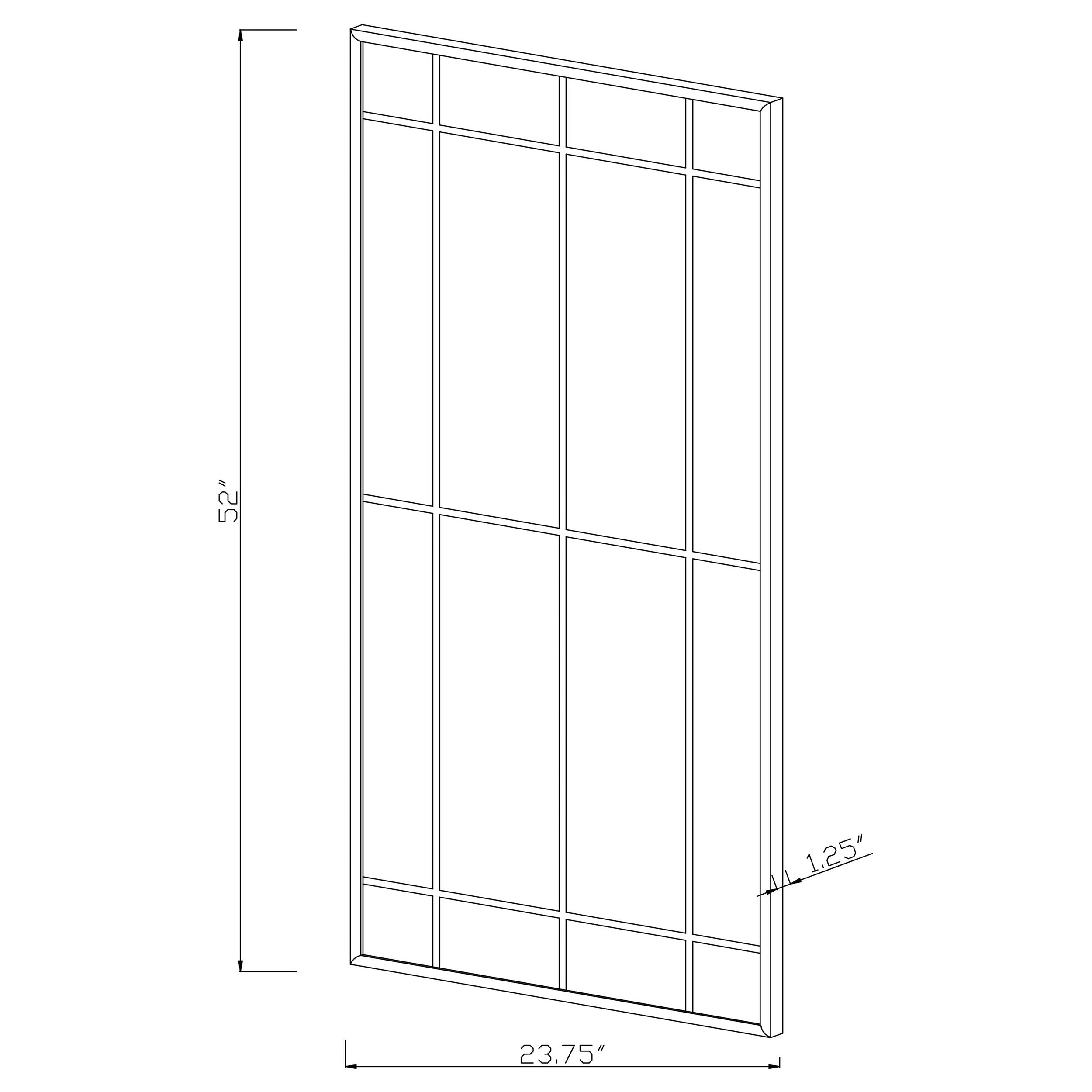 Annetta Wall Mirror - Romeo & Juliet Furniture (Warren,MI)