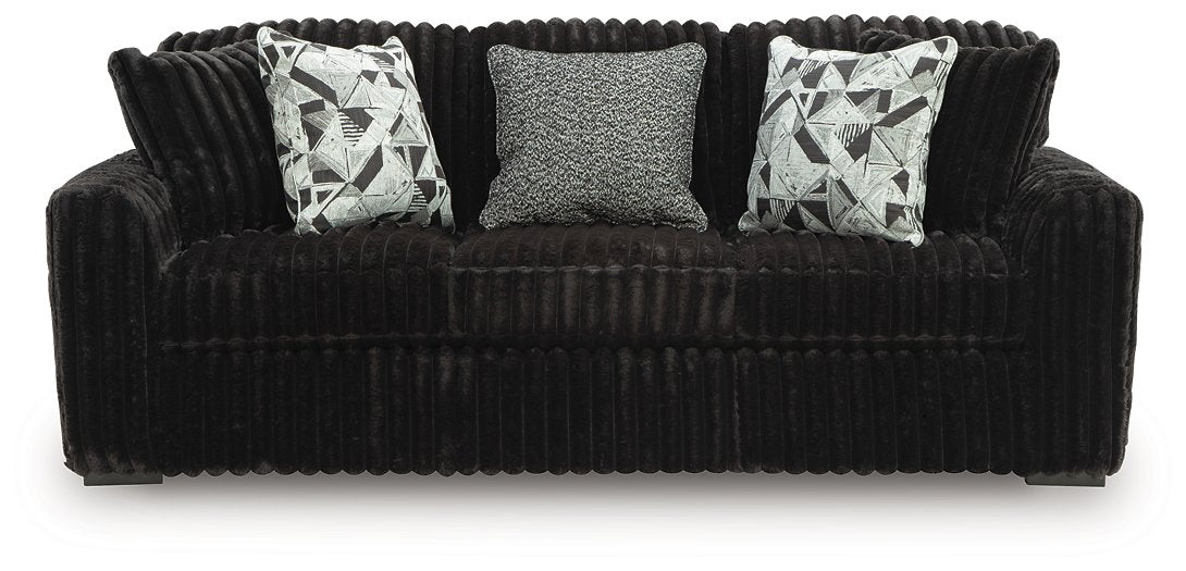 Midnight-Madness Sofa - Romeo & Juliet Furniture (Warren,MI)