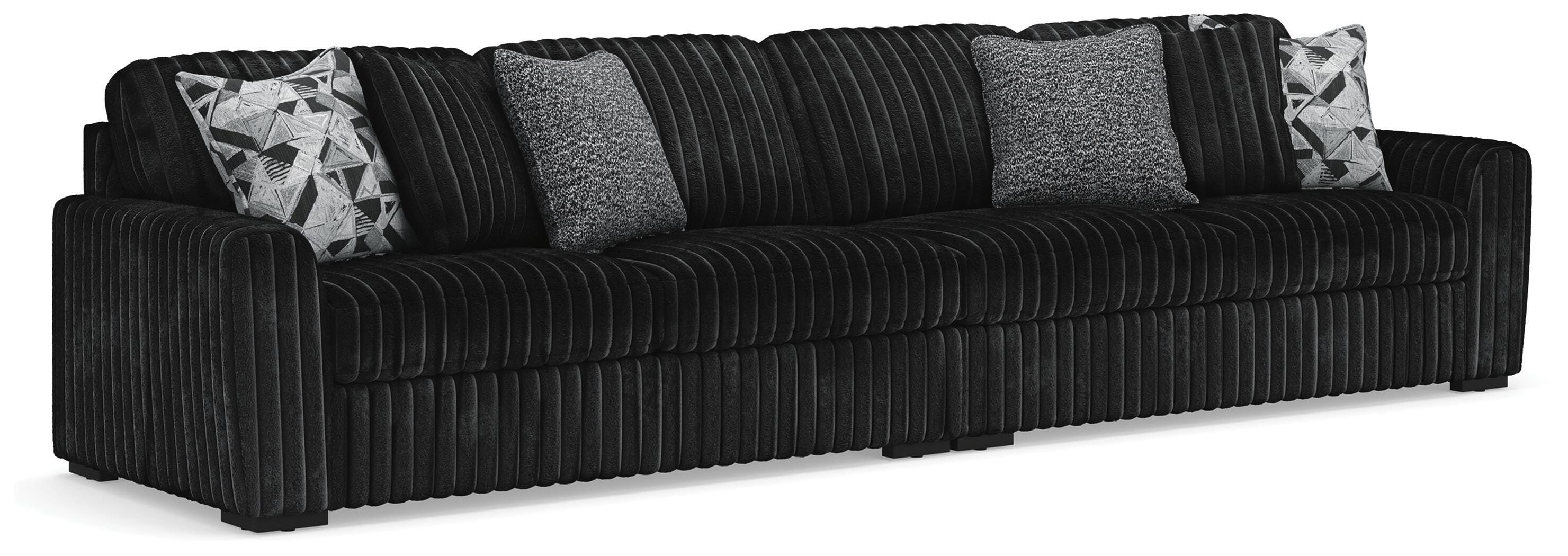 Midnight-Madness Sectional - Romeo & Juliet Furniture (Warren,MI)