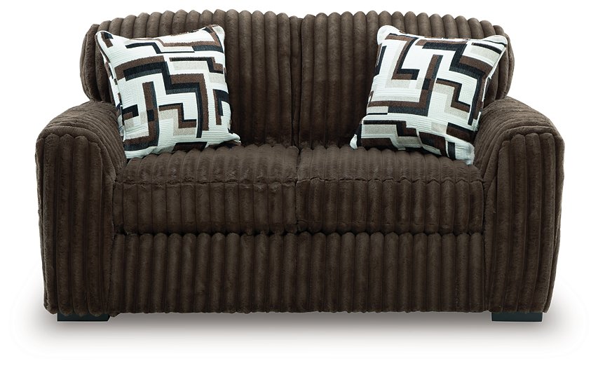 Midnight-Madness Loveseat - Romeo & Juliet Furniture (Warren,MI)