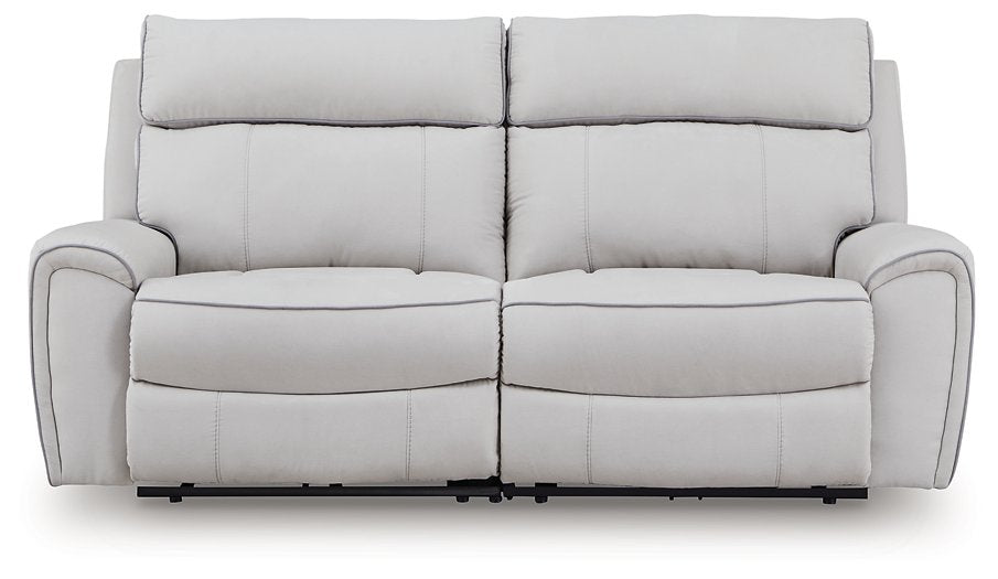 Social Pointe Reclining Loveseat - Romeo & Juliet Furniture (Warren,MI)