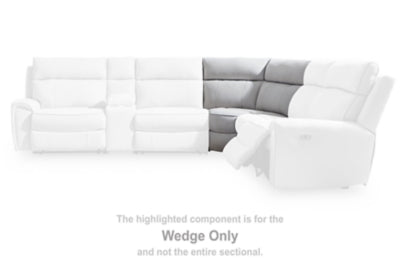 Social Pointe Reclining Sectional with Storage Consoles - Romeo & Juliet Furniture (Warren,MI)