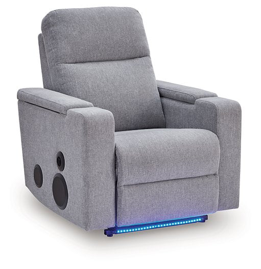 Pineland Power Glider Recliner with Audio System - Romeo & Juliet Furniture (Warren,MI)