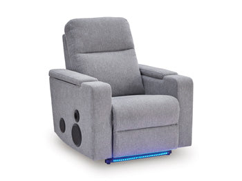 Pineland Power Glider Recliner with Audio System - Romeo & Juliet Furniture (Warren,MI)