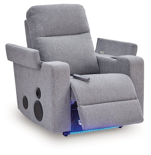 Pineland Power Glider Recliner with Audio System - Romeo & Juliet Furniture (Warren,MI)