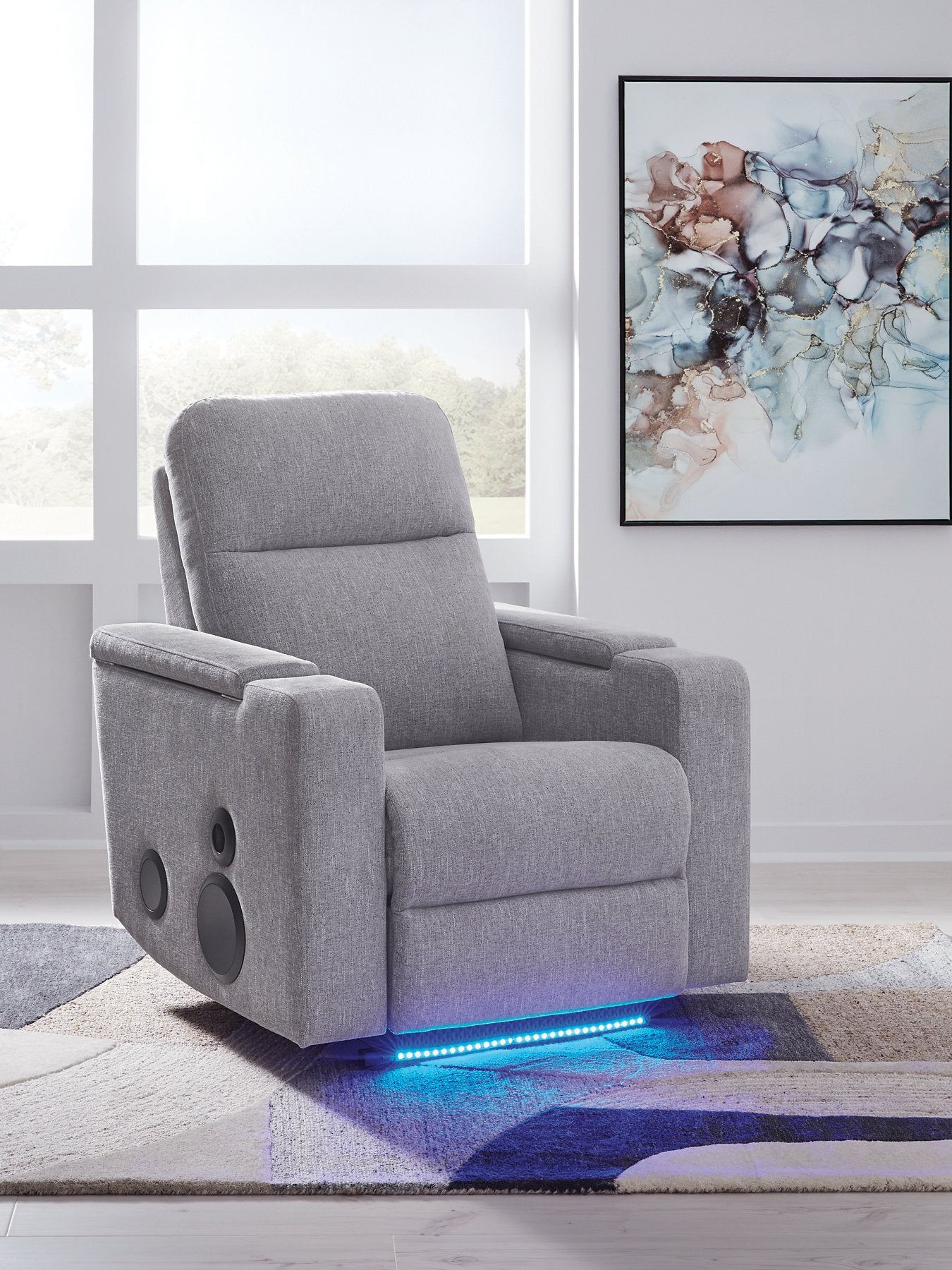 Pineland Power Glider Recliner with Audio System - Romeo & Juliet Furniture (Warren,MI)