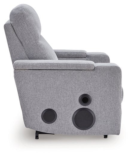 Pineland Power Glider Recliner with Audio System - Romeo & Juliet Furniture (Warren,MI)