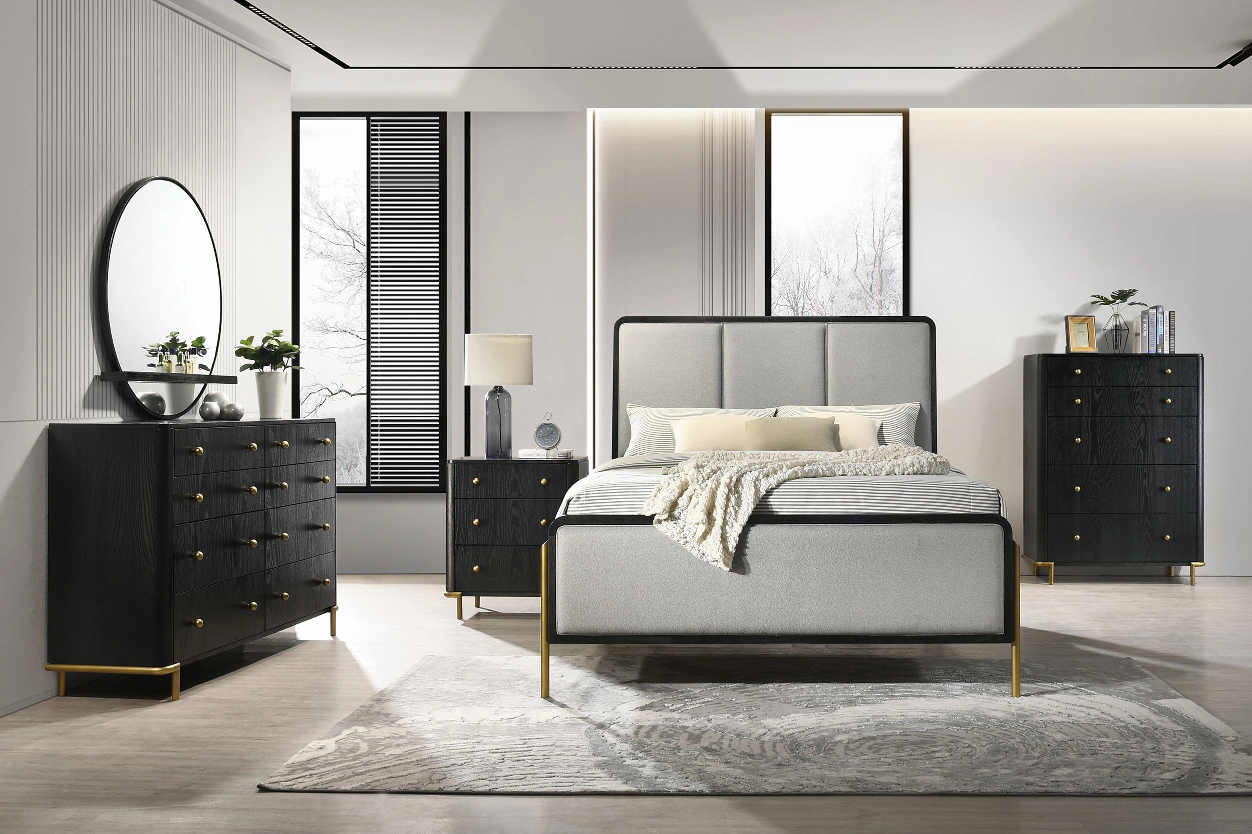 Arini Panel Bed