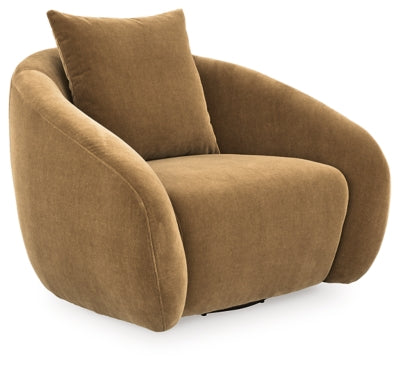 Yahya Swivel Accent Chair - Romeo & Juliet Furniture (Warren,MI)